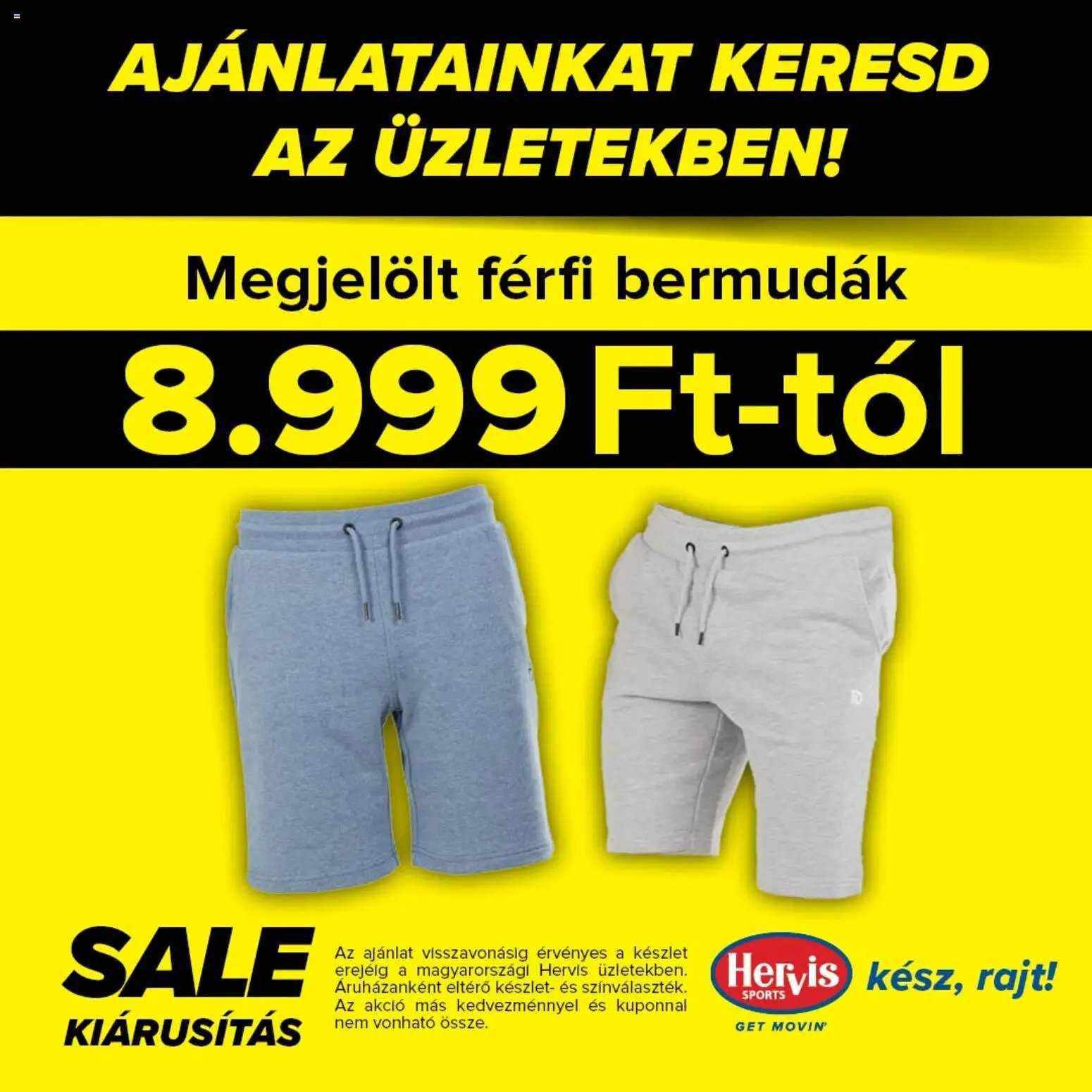 Hervis Sports újság 2026.06.11. Hervis Sports akciós újság