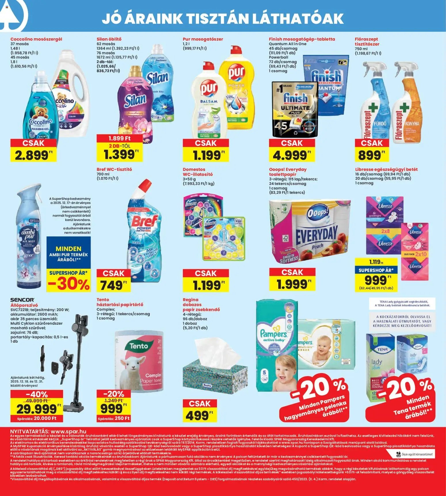 Interspar újság 2025.12.18. Akciós újság Interspar (2025-12-18 - 2025-12-27)