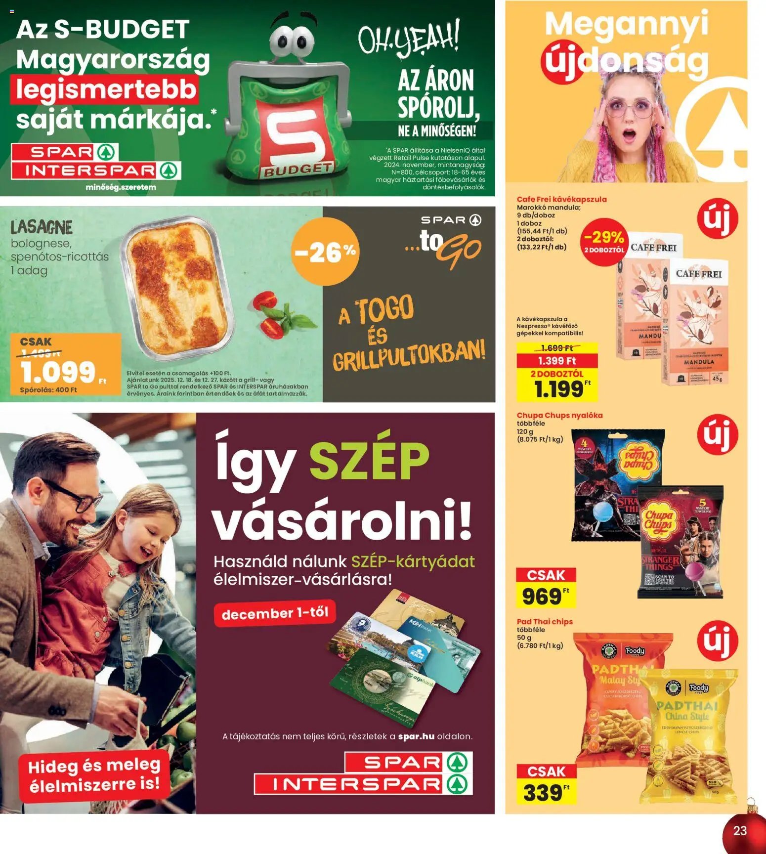 Interspar újság 2025.12.18. Akciós újság Interspar (2025-12-18 - 2025-12-27)