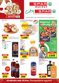 Spar Market akciós újság 2026.10.22. - lapozható formában szórólap ✳️