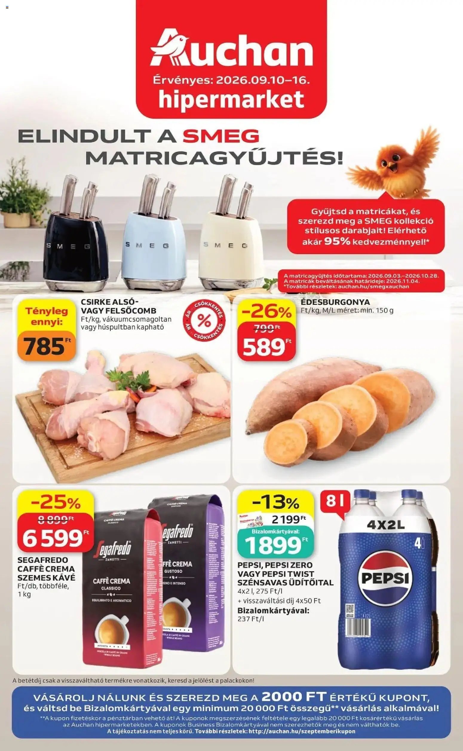 Auchan újság 2026.09.10. Auchan akciós újság Szolnok