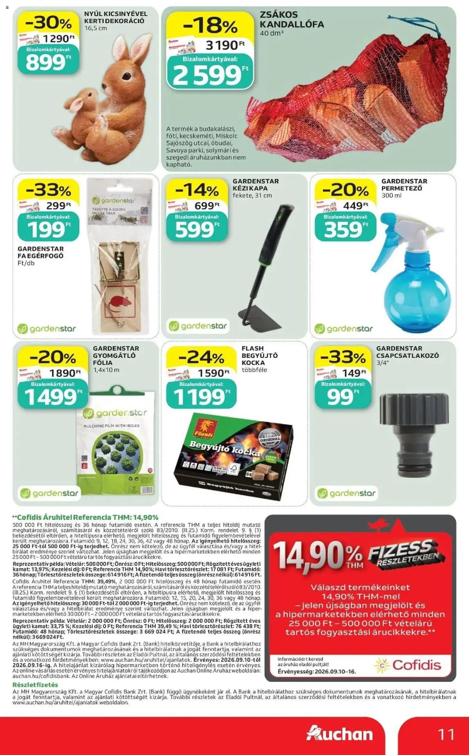 Auchan újság 2026.09.10. Auchan akciós újság Szolnok