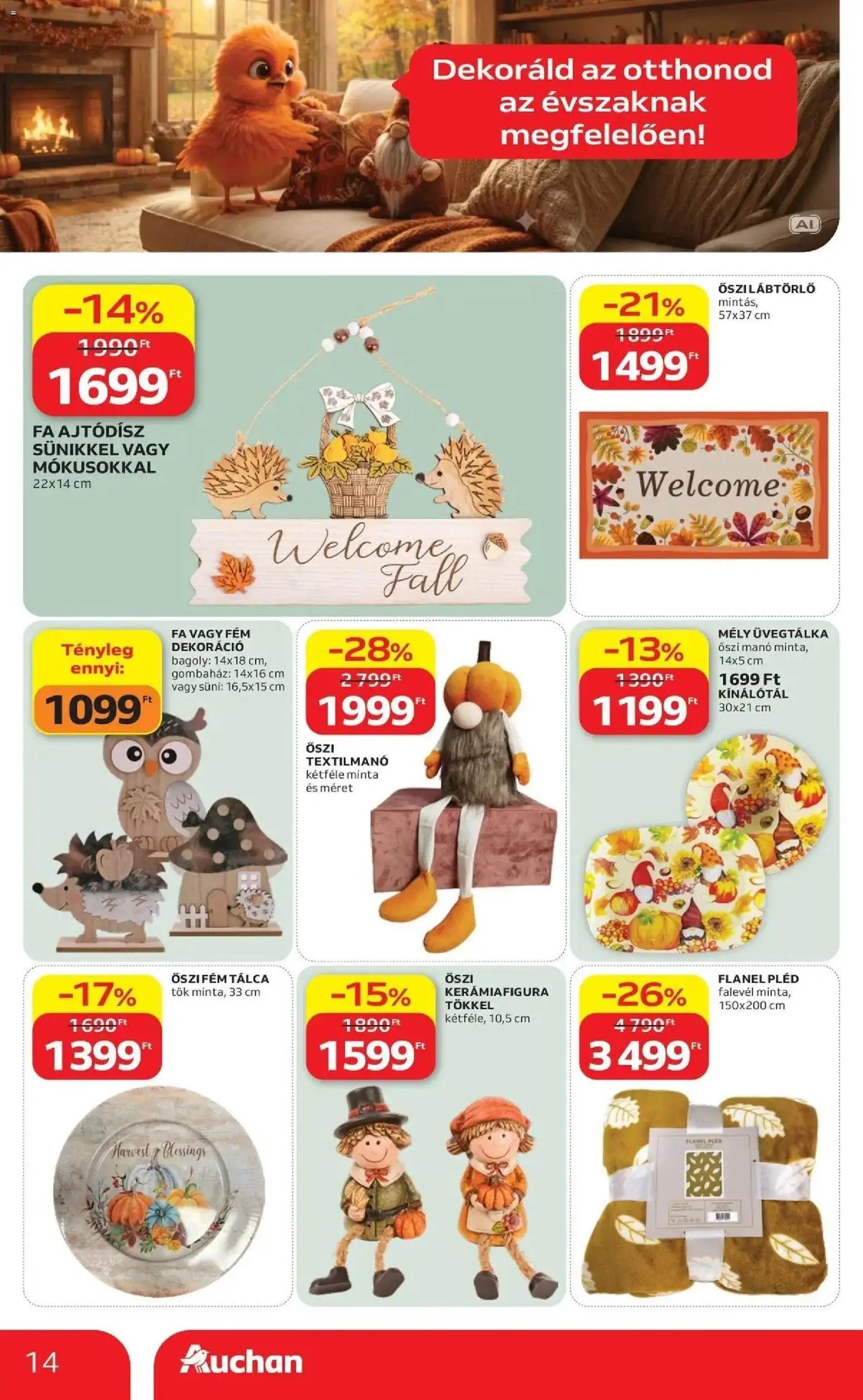 Auchan újság 2026.09.10. Auchan akciós újság Szolnok