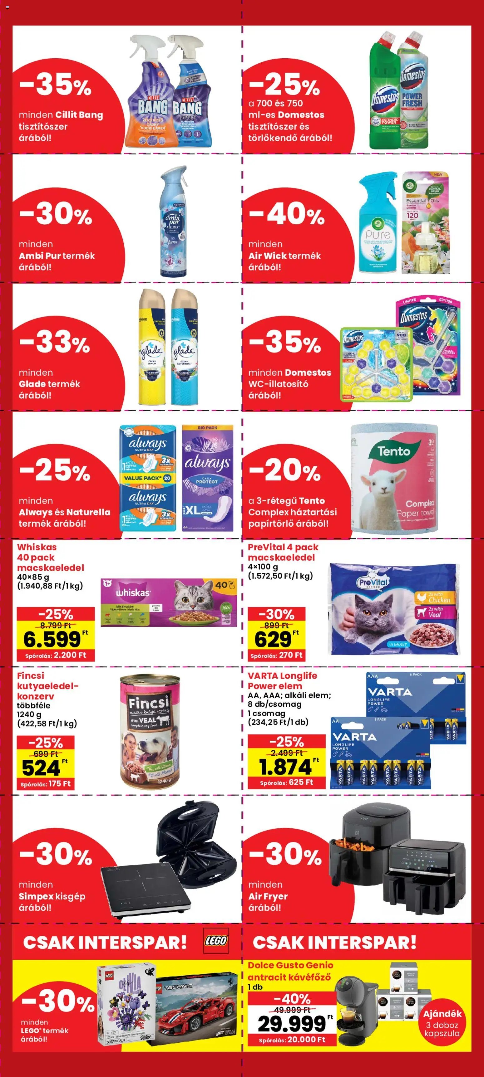 Interspar újság 2026.10.05. Interspar Szülinapi kuponnapok