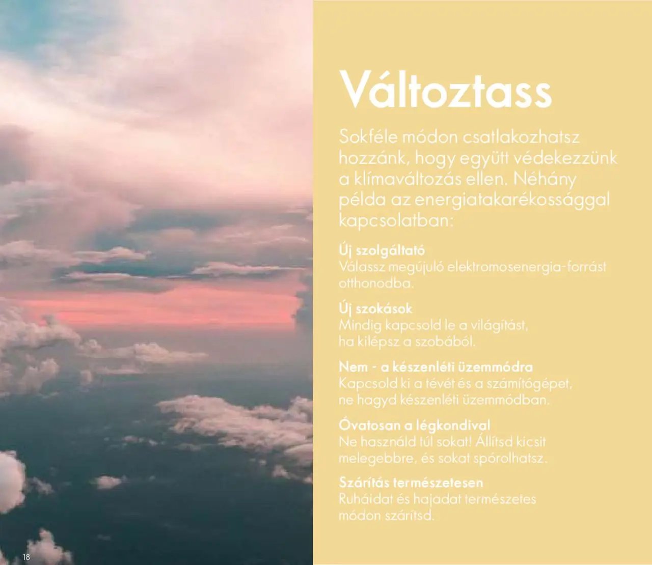Oriflame újság 2020.05.27. Oriflame katalógus Fenntarthatóság (2020-05-27)