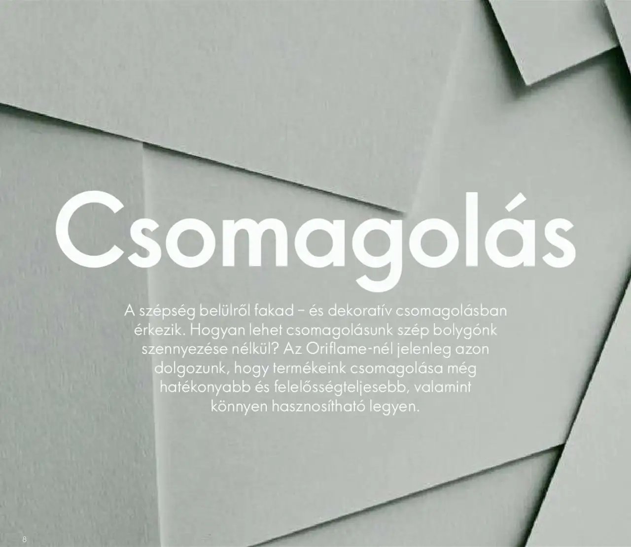 Oriflame újság 2020.05.27. Oriflame katalógus Fenntarthatóság (2020-05-27)