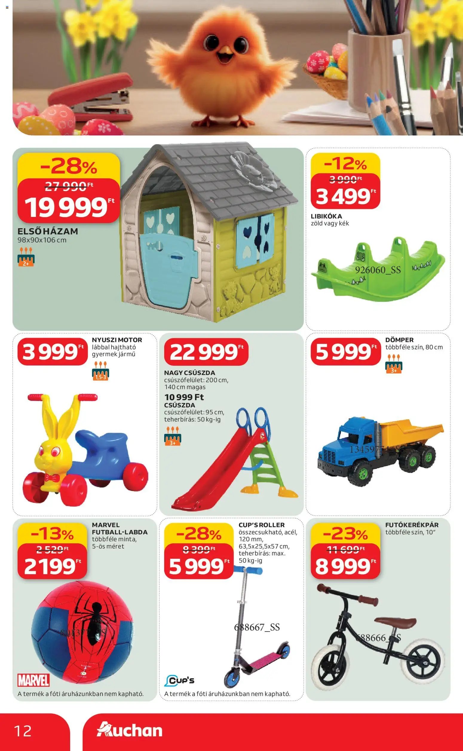 Auchan újság 2026.02.19. Húsvéti ajánlataink (2026-02-19 - 2026-04-04)