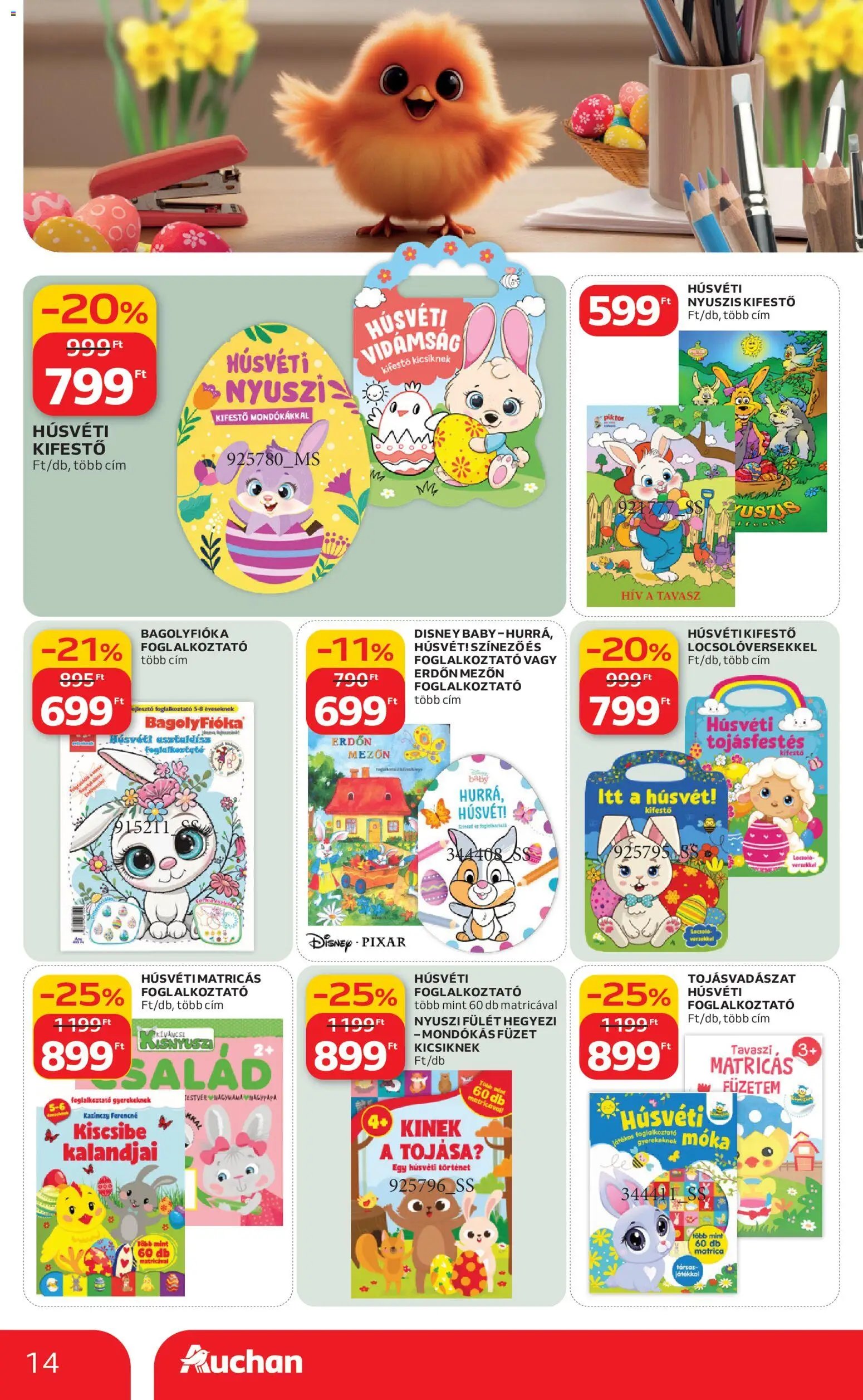 Auchan újság 2026.02.19. Húsvéti ajánlataink (2026-02-19 - 2026-04-04)