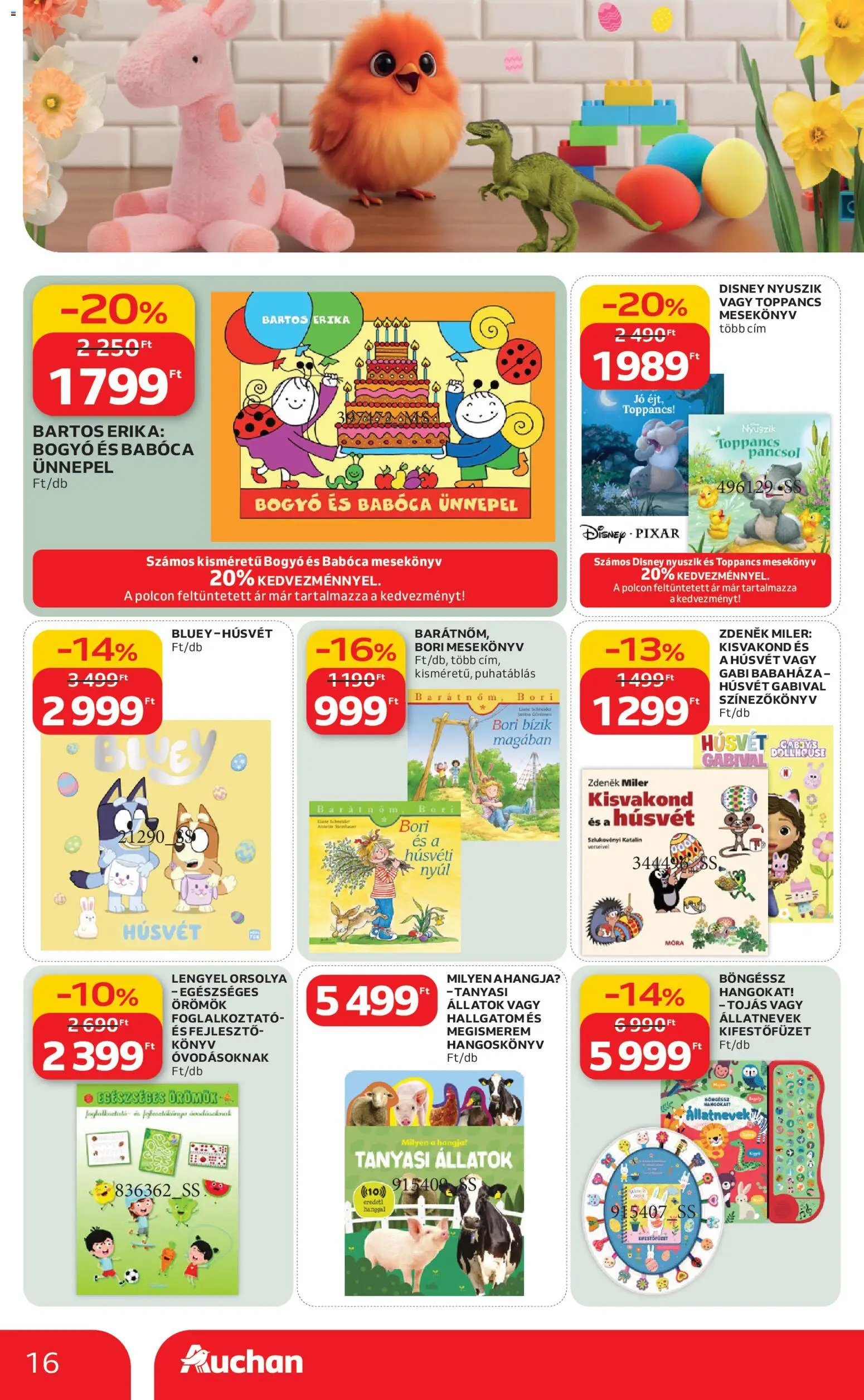 Auchan újság 2026.02.19. Húsvéti ajánlataink (2026-02-19 - 2026-04-04)