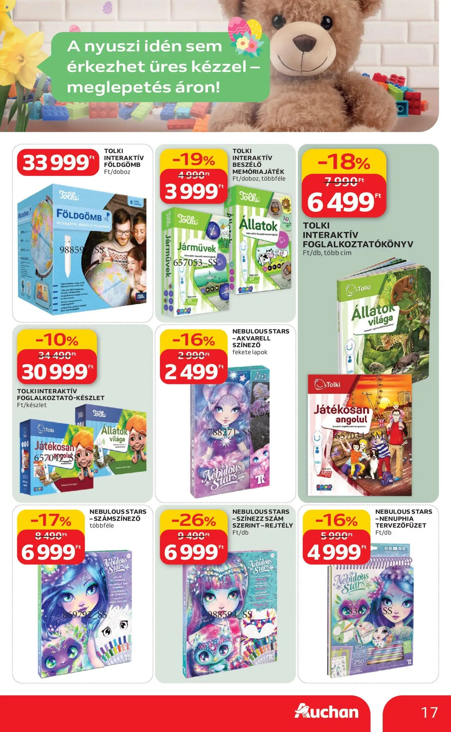 Auchan újság 2026.02.19. Húsvéti ajánlataink (2026-02-19 - 2026-04-04)