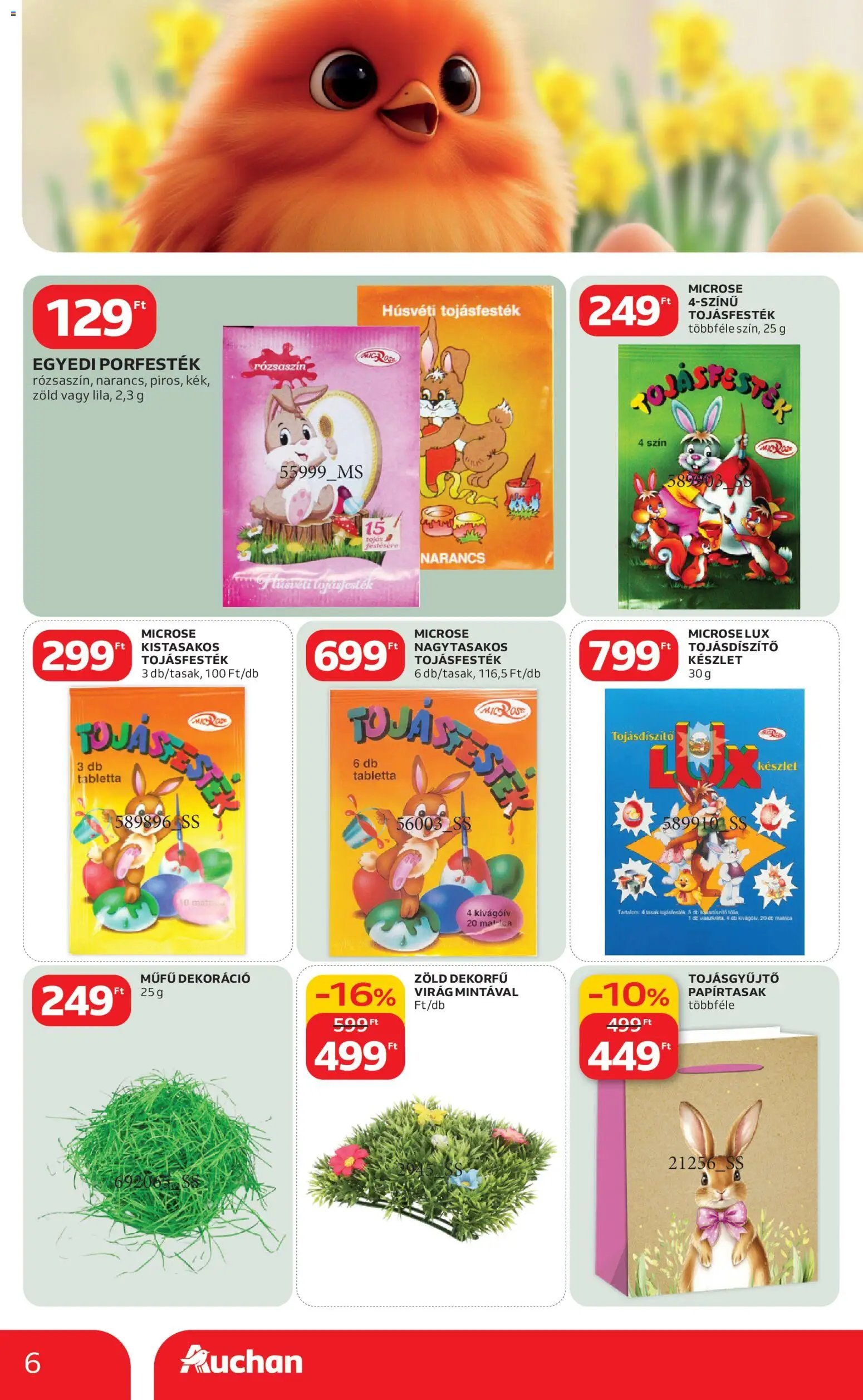 Auchan újság 2026.02.19. Húsvéti ajánlataink (2026-02-19 - 2026-04-04)