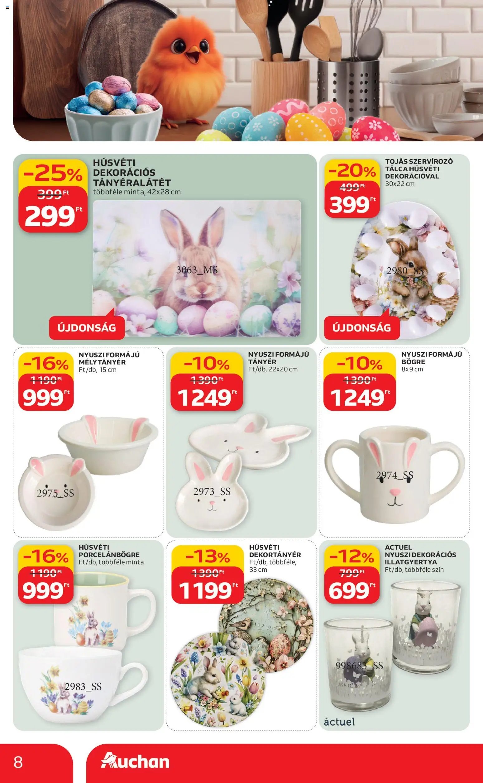 Auchan újság 2026.02.19. Húsvéti ajánlataink (2026-02-19 - 2026-04-04)