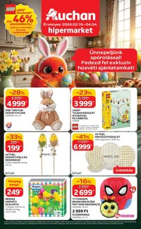 Auchan újság 2026.02.19. Húsvéti ajánlataink (2026-02-19 - 2026-04-04)