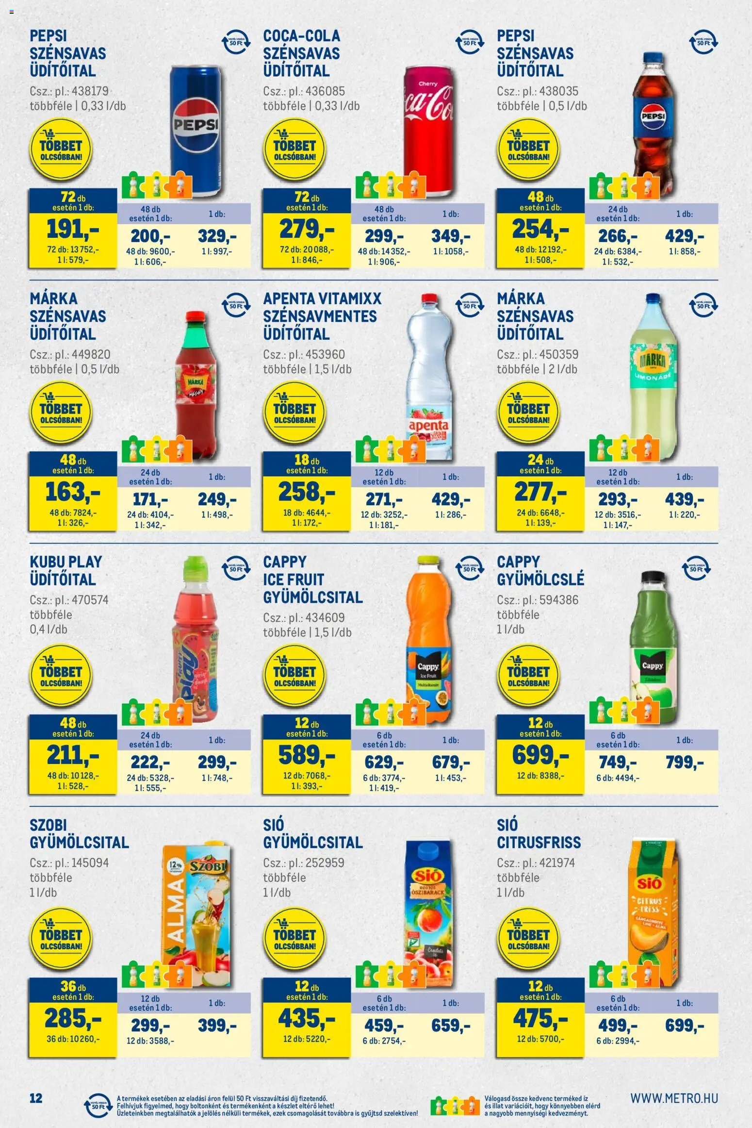 Metro újság 2026.01.02. Nagy Ajánlatok Kiskereskedőknek (2026-01-02 - 2026-01-31)
