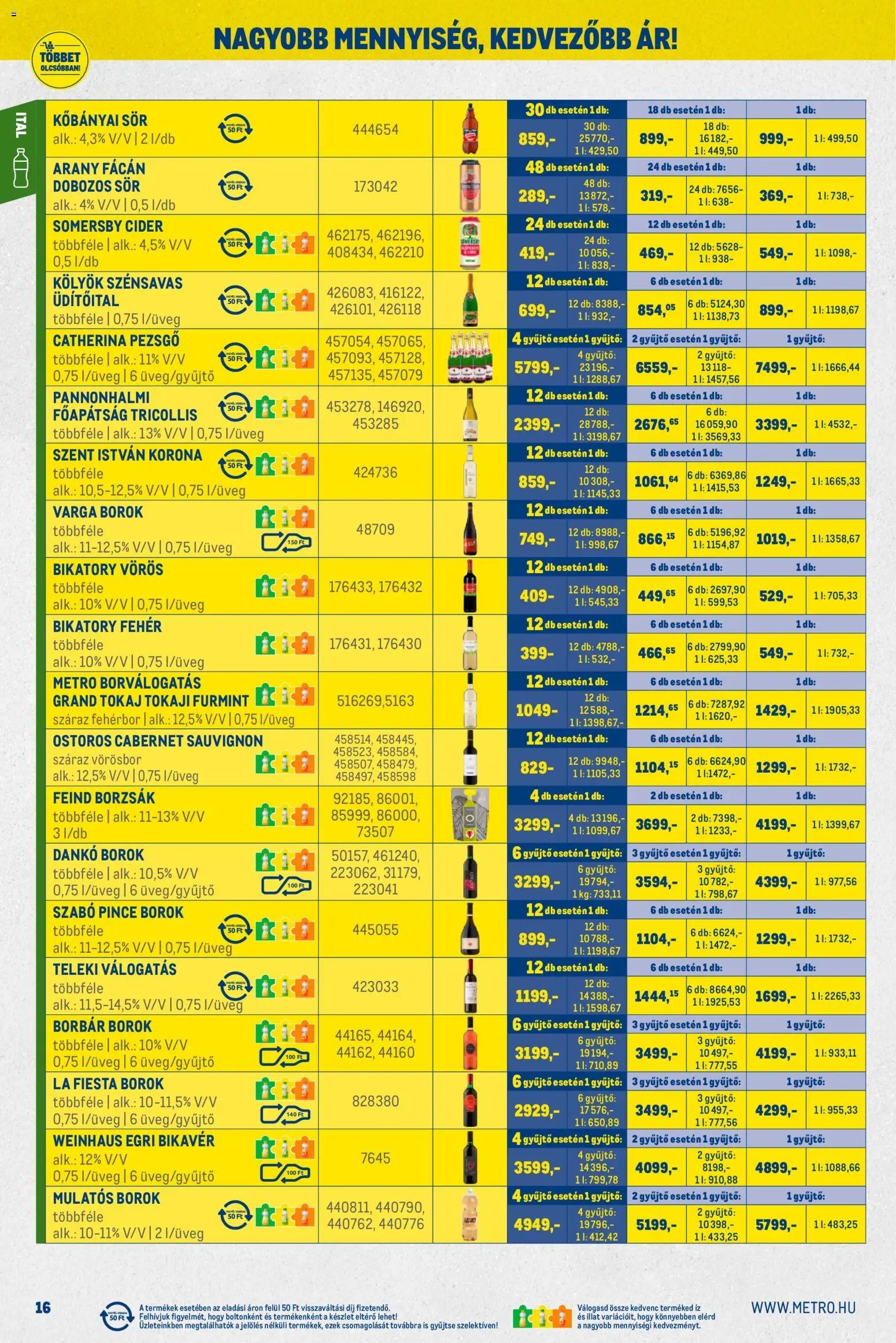 Metro újság 2026.01.02. Nagy Ajánlatok Kiskereskedőknek (2026-01-02 - 2026-01-31)