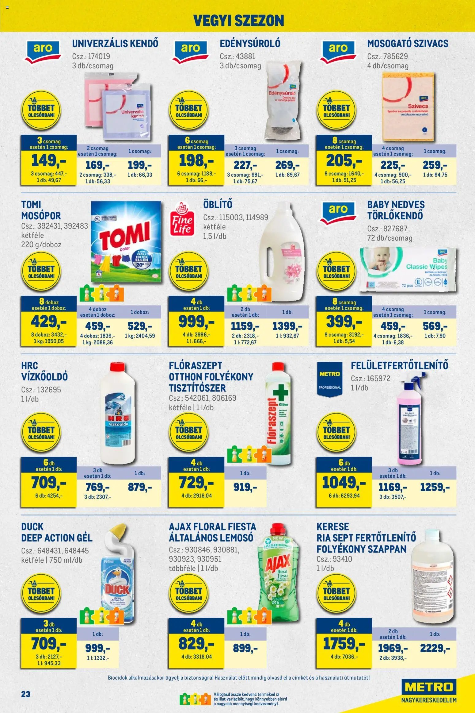 Metro újság 2026.01.02. Nagy Ajánlatok Kiskereskedőknek (2026-01-02 - 2026-01-31)