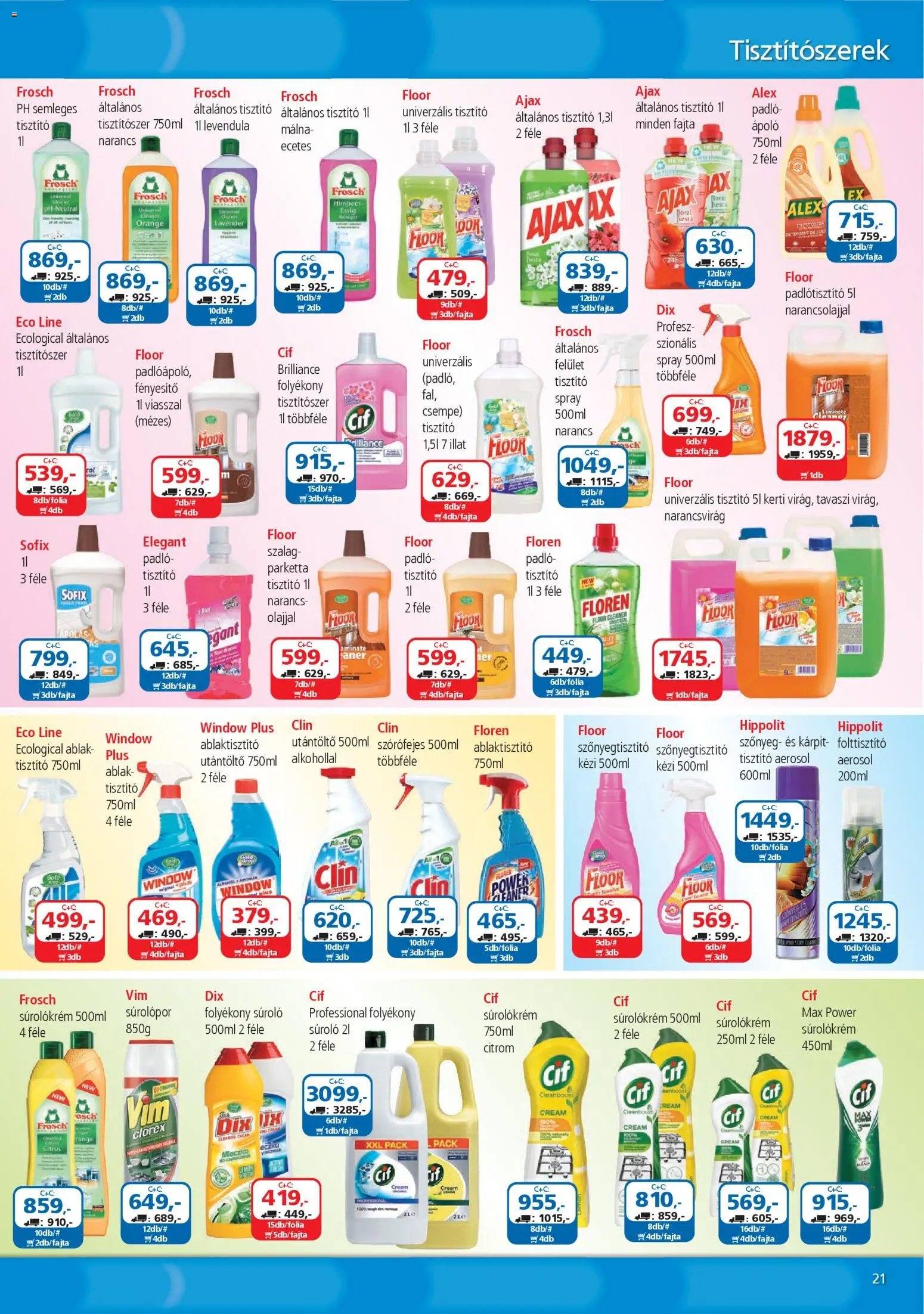 ÁRKLUB újság 2026.04.01. ÁRKLUB akciós újság (2026-04-01 - 2026-04-30)