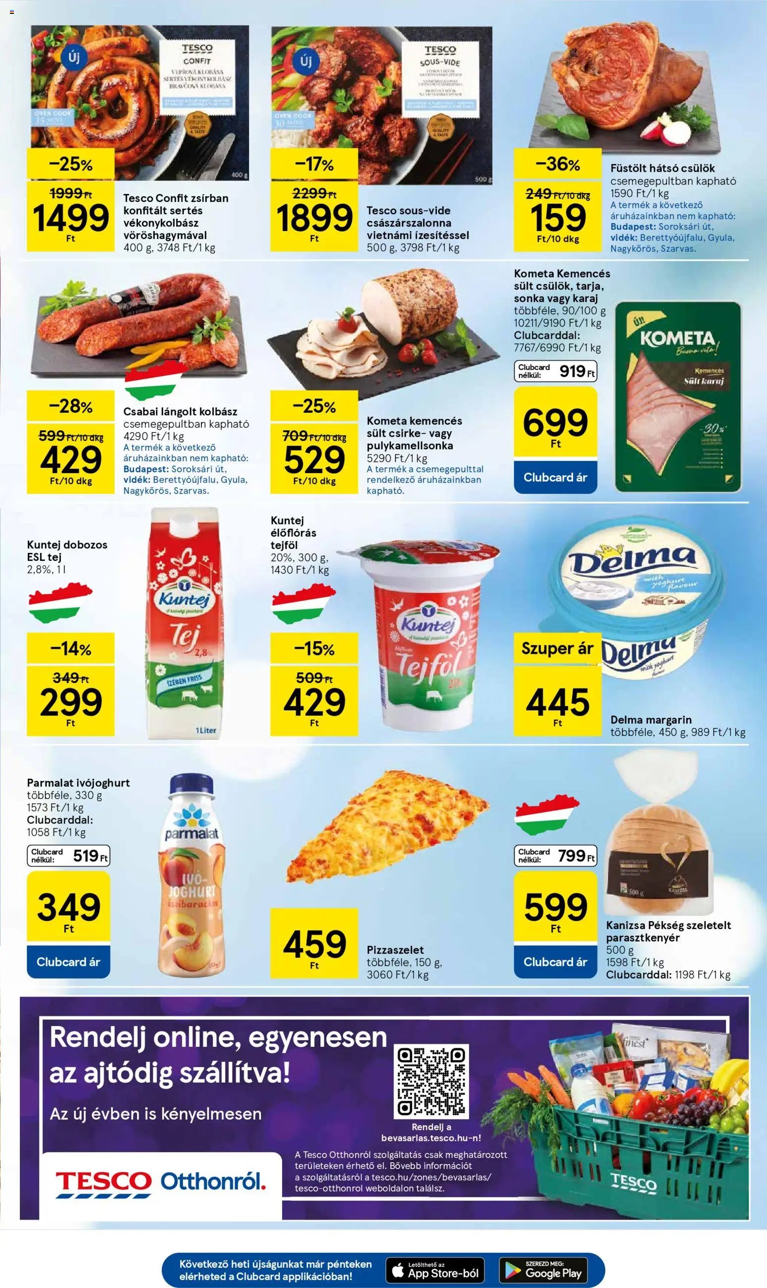 Tesco újság 2025.12.27. Akciós újság Tesco (2025-12-27)