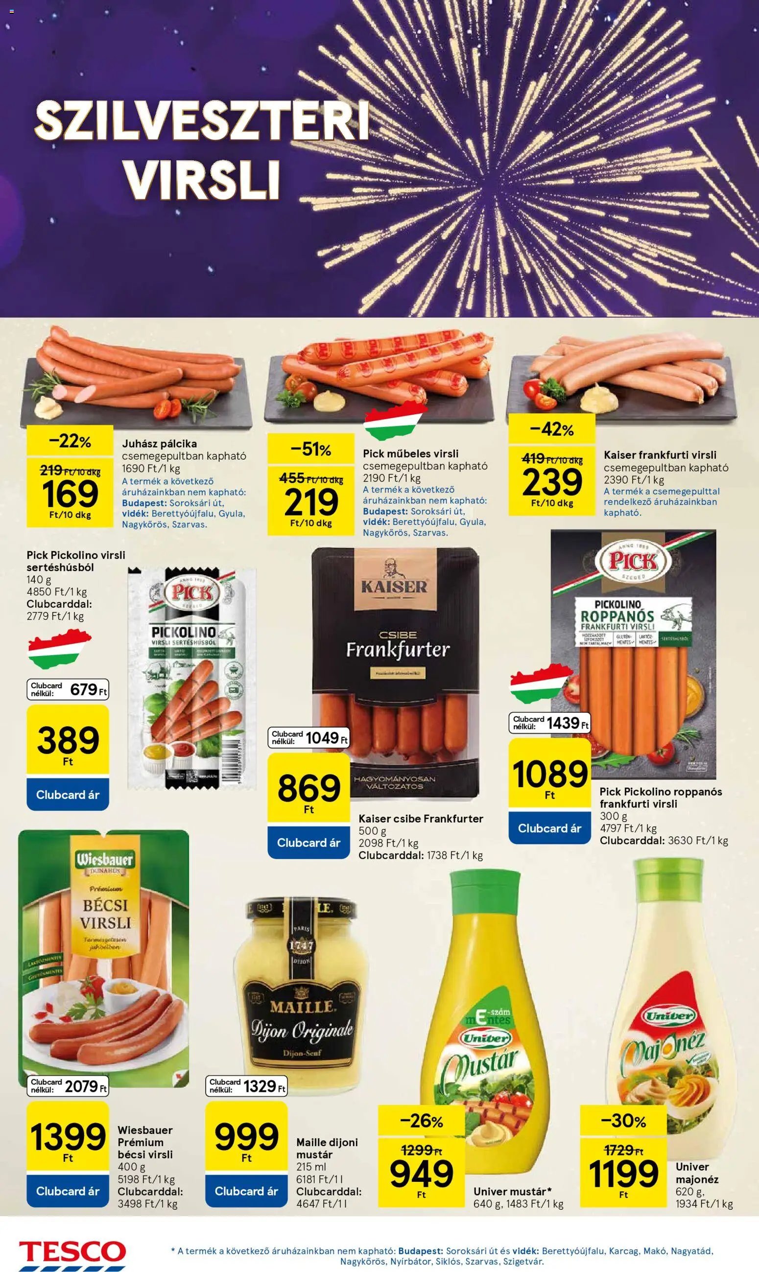 Tesco újság 2025.12.27. Akciós újság Tesco (2025-12-27)