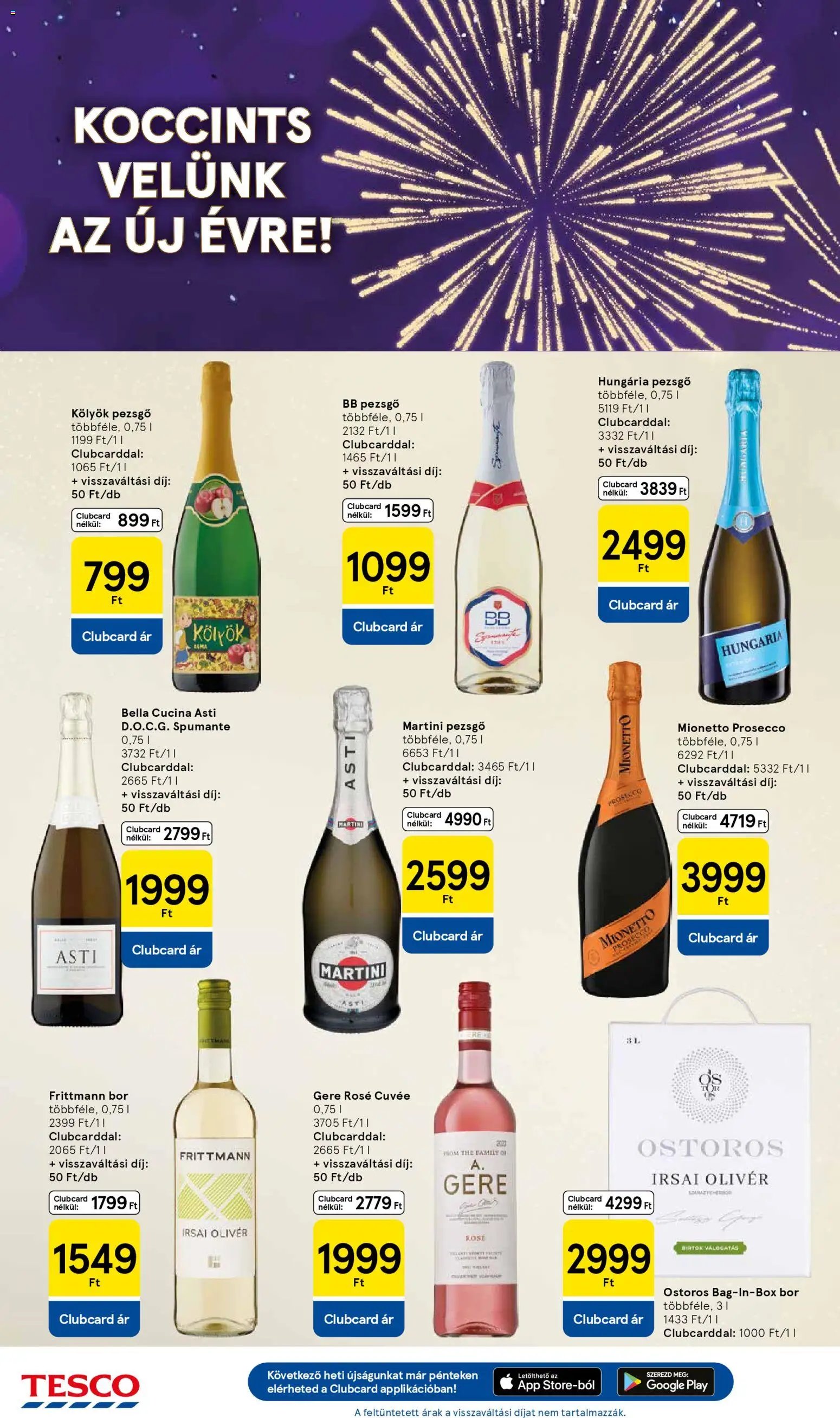 Tesco újság 2025.12.27. Akciós újság Tesco (2025-12-27)