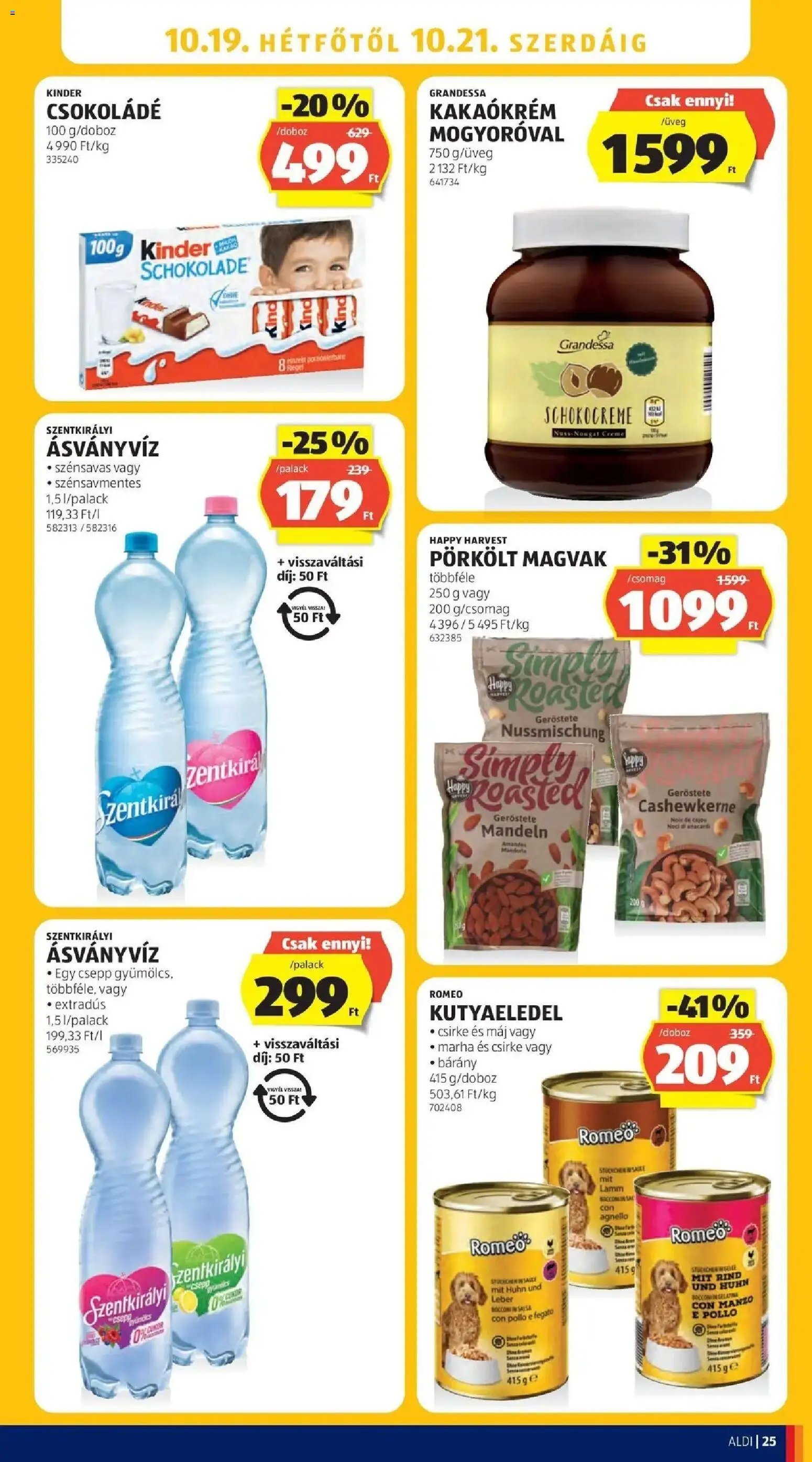 Aldi aktuális akciós újság 2026.10.15. - lapozható formában szórólap ✳️