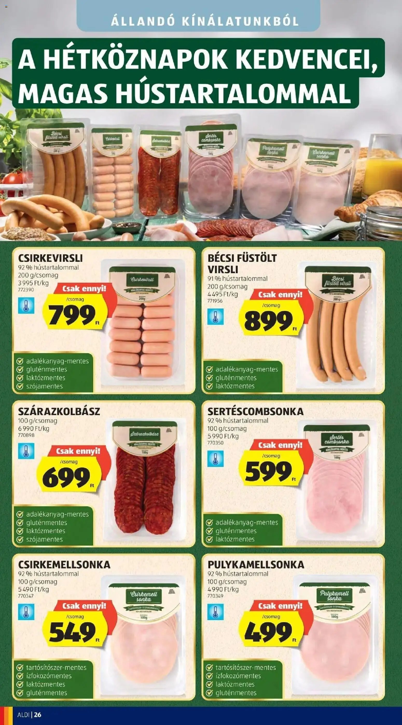 Aldi aktuális akciós újság 2026.10.15. - lapozható formában szórólap ✳️