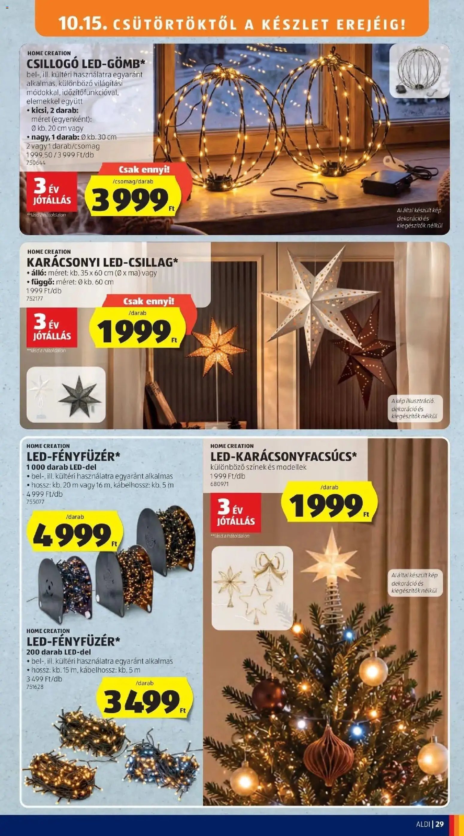 Aldi aktuális akciós újság 2026.10.15. - lapozható formában szórólap ✳️