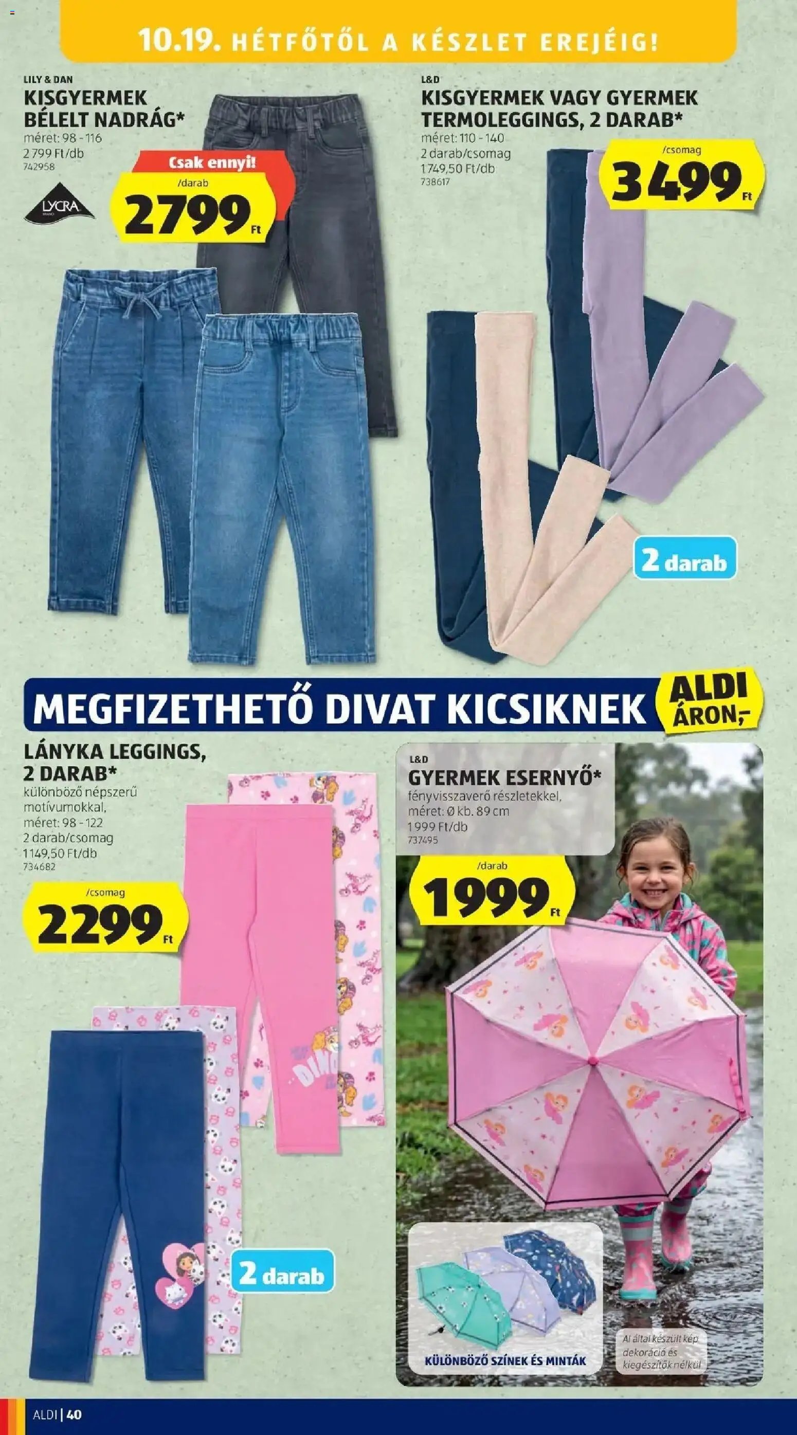Aldi aktuális akciós újság 2026.10.15. - lapozható formában szórólap ✳️