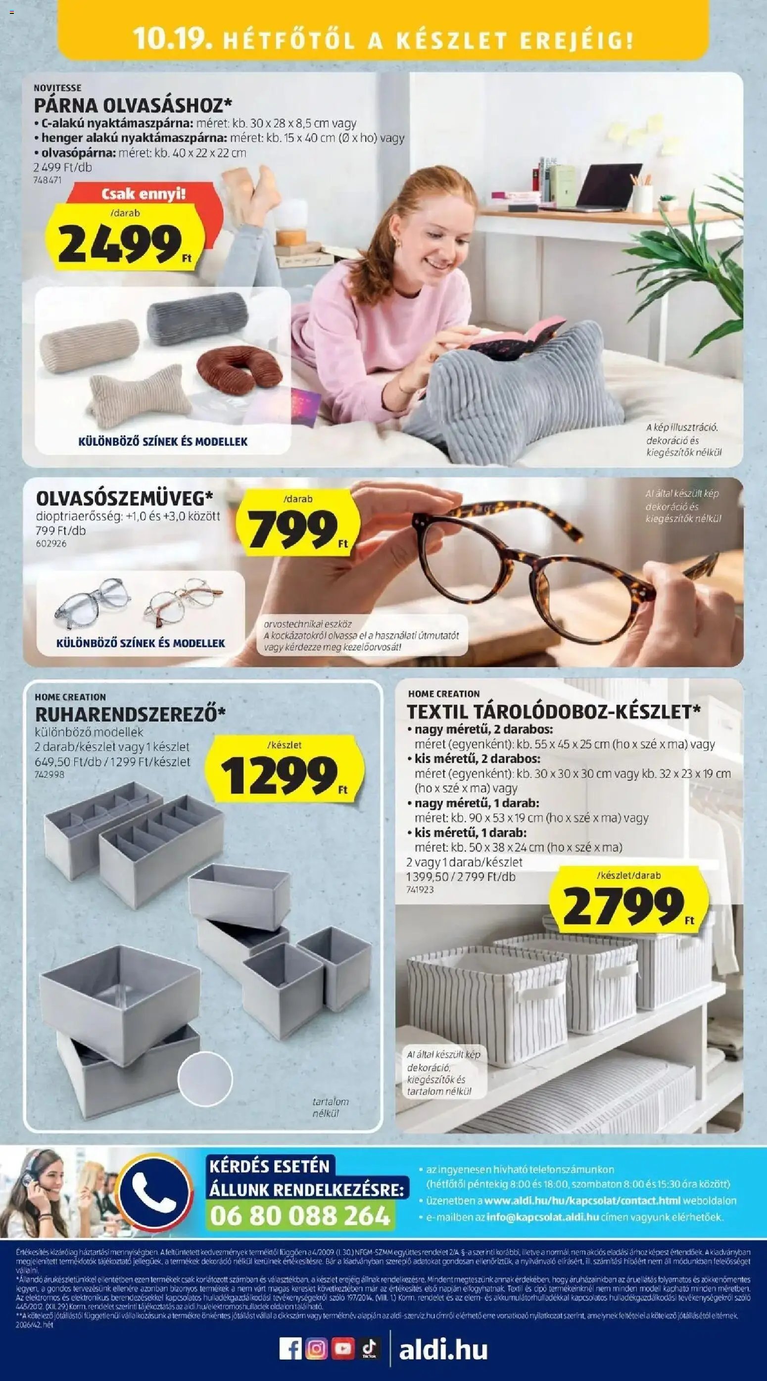 Aldi aktuális akciós újság 2026.10.15. - lapozható formában szórólap ✳️