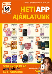 Müller újság 2026.04.07. Müller akciós újság (2026-04-07 - 2026-12-04)