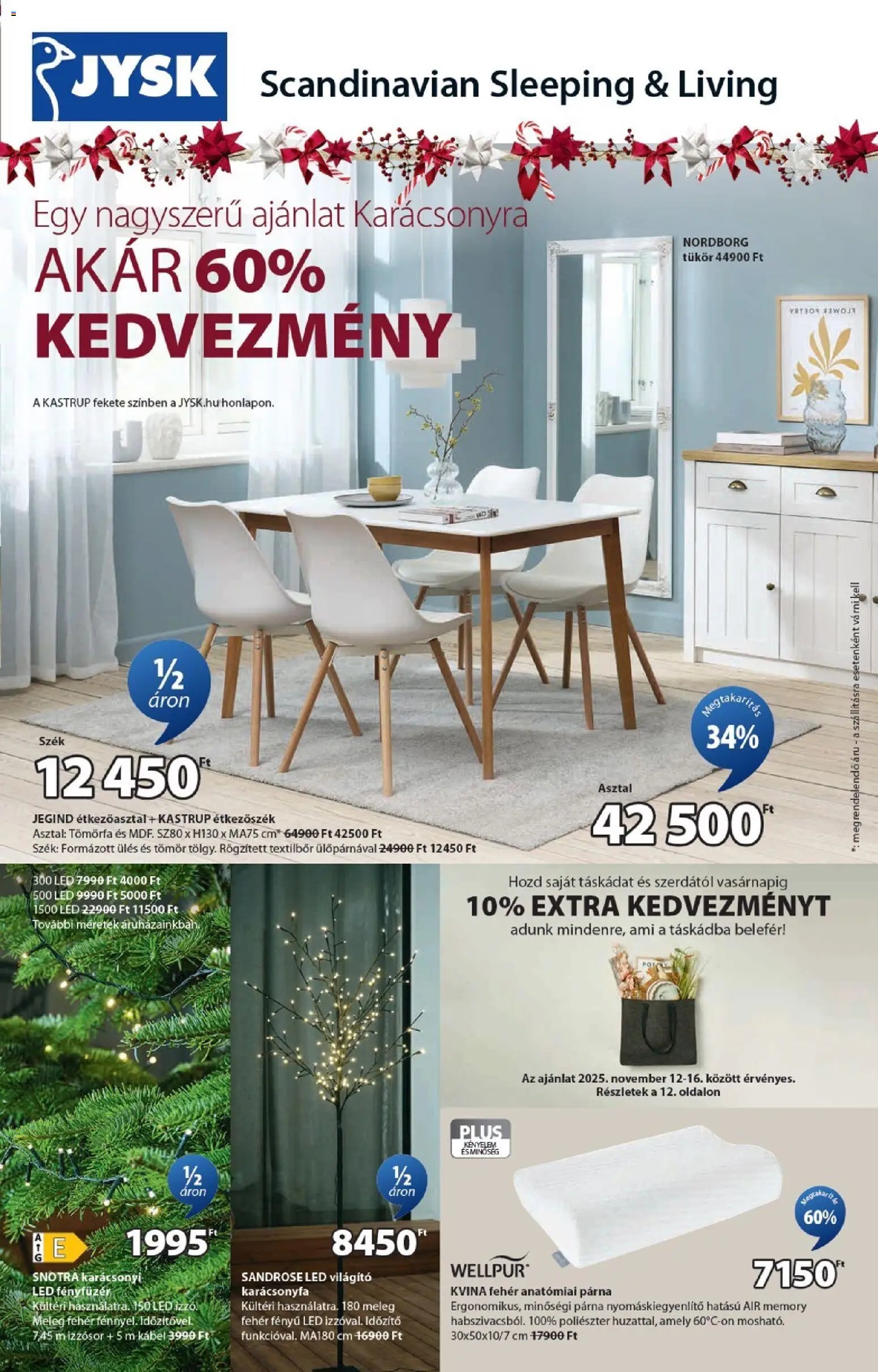 JYSK újság 2025.11.12. Akciós újság JYSK (2025-11-12 - 2025-11-16)