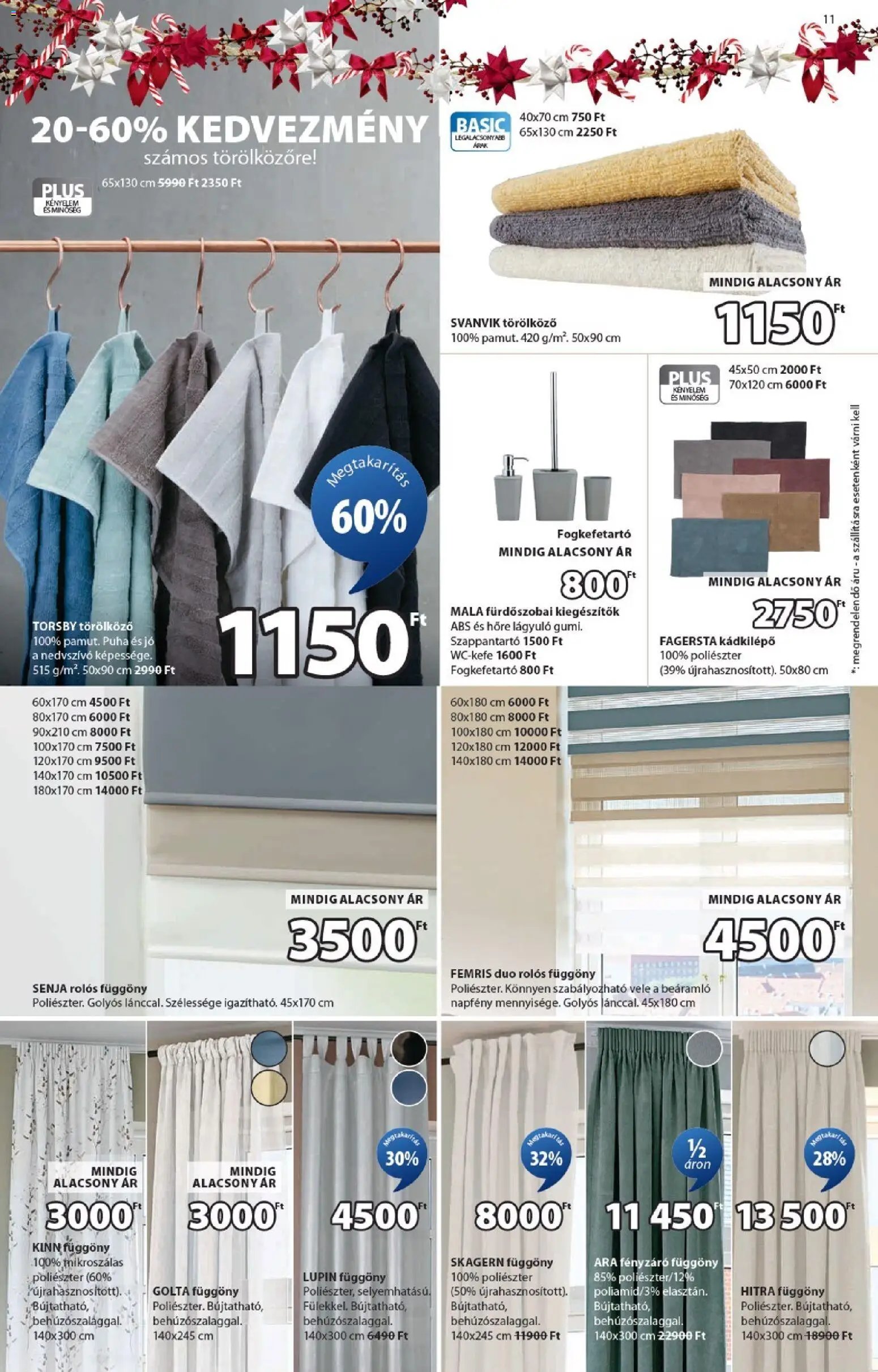 JYSK újság 2025.11.12. Akciós újság JYSK (2025-11-12 - 2025-11-16)