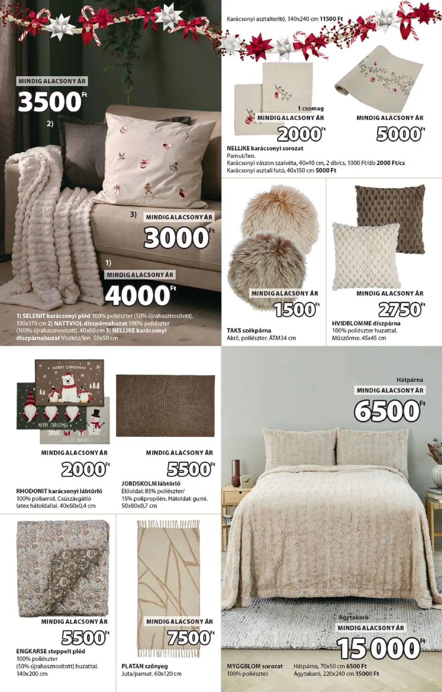 JYSK újság 2025.11.12. Akciós újság JYSK (2025-11-12 - 2025-11-16)