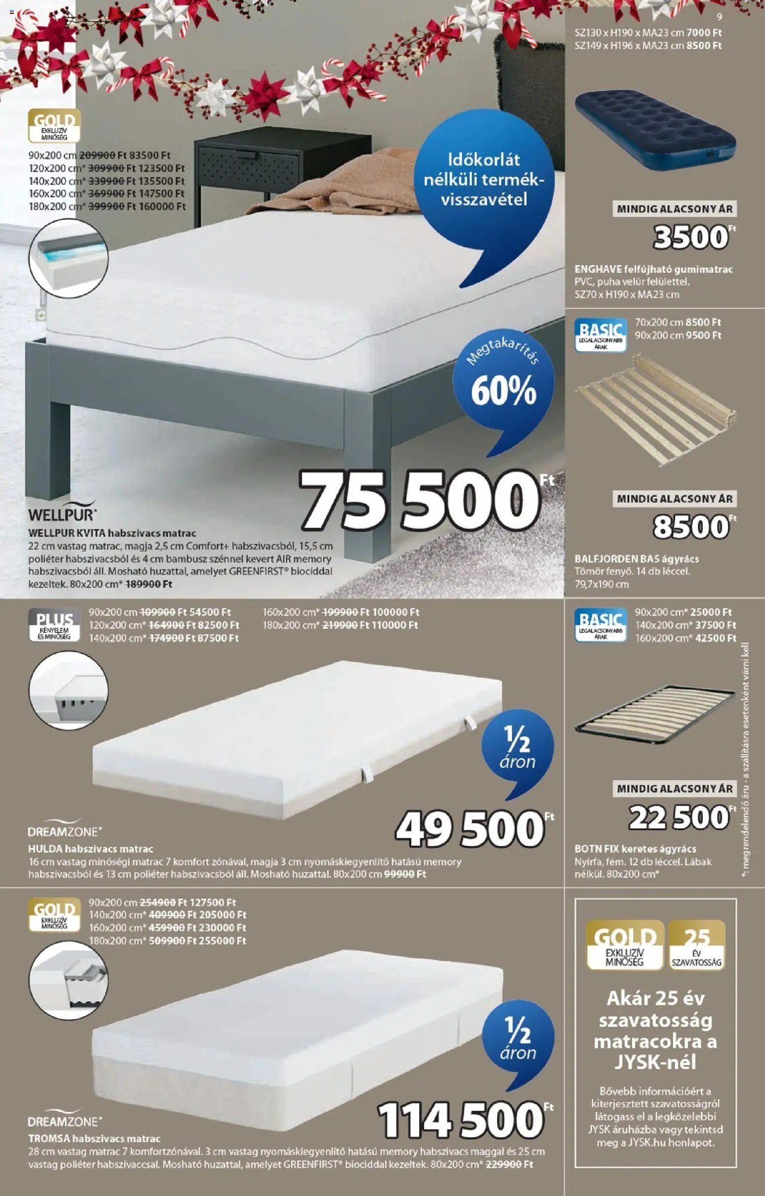 JYSK újság 2025.11.12. Akciós újság JYSK (2025-11-12 - 2025-11-16)