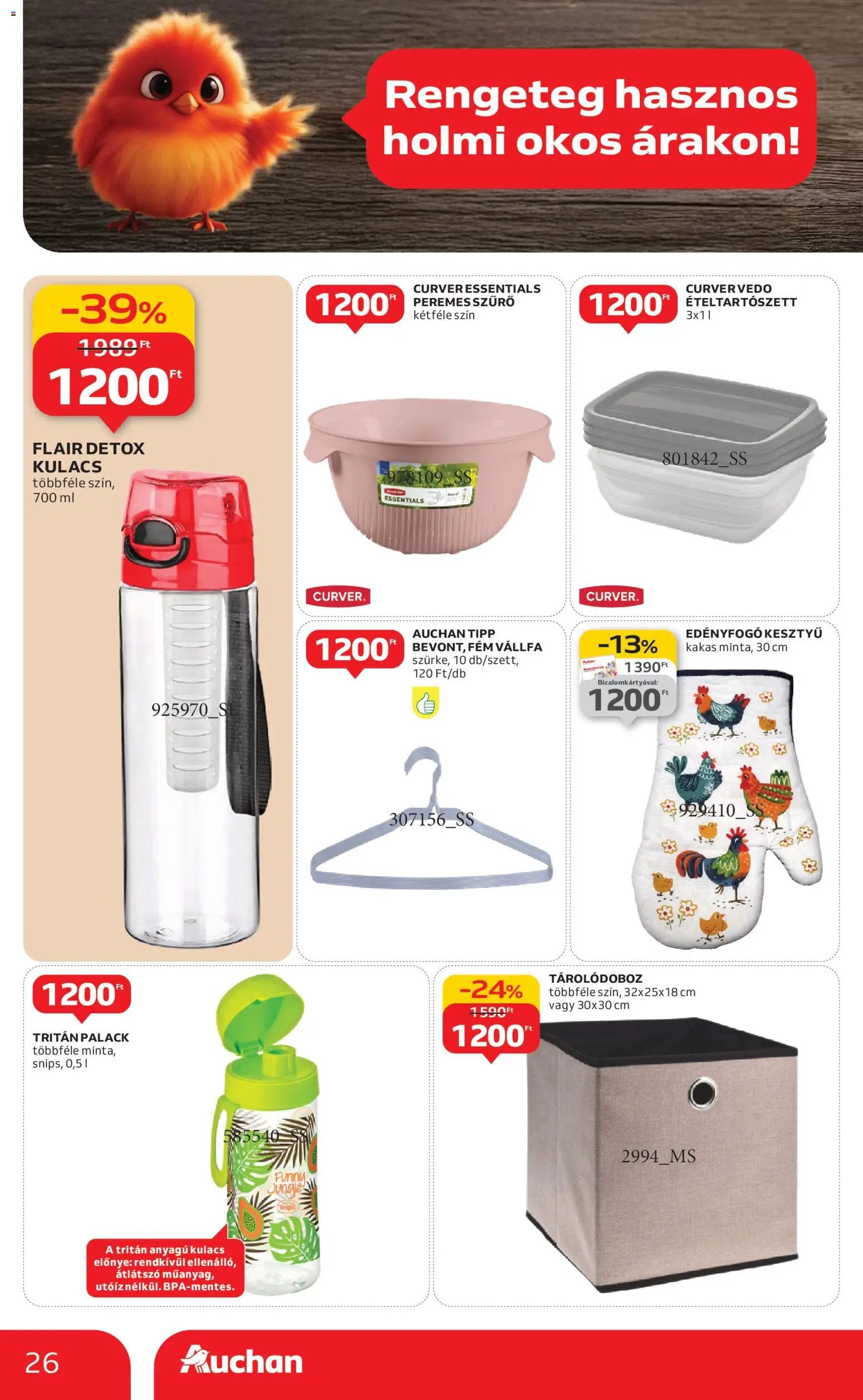 Auchan újság 2026.01.15. Hipermarket - Indítsd okosan az évet (2026-01-15 - 2026-02-04)