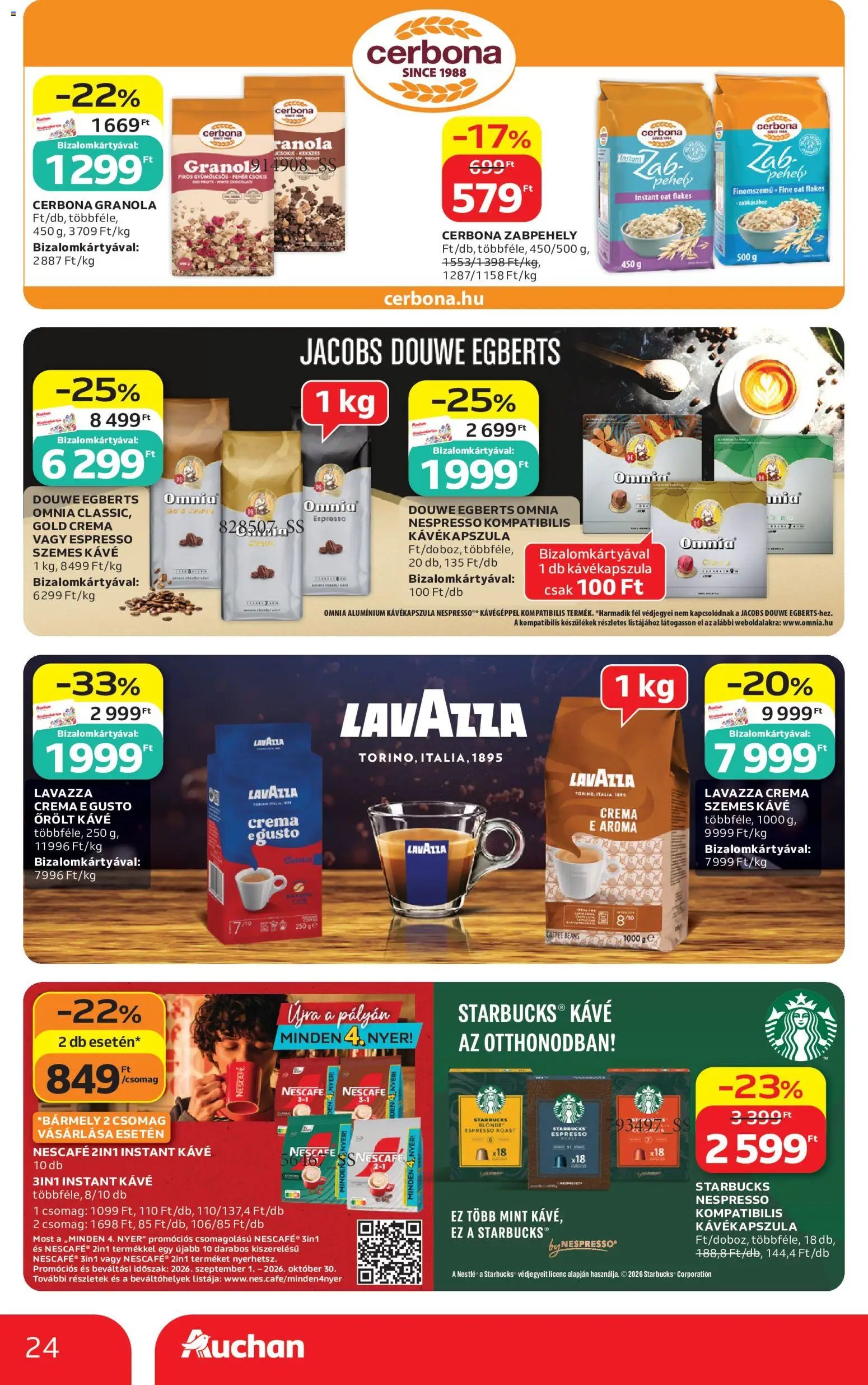Auchan újság 2026.09.17. Auchan akciós újság