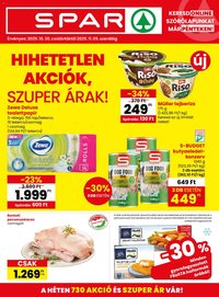 Spar újság 2025.10.30. Akciós újság Spar (2025-10-30 - 2025-11-05)