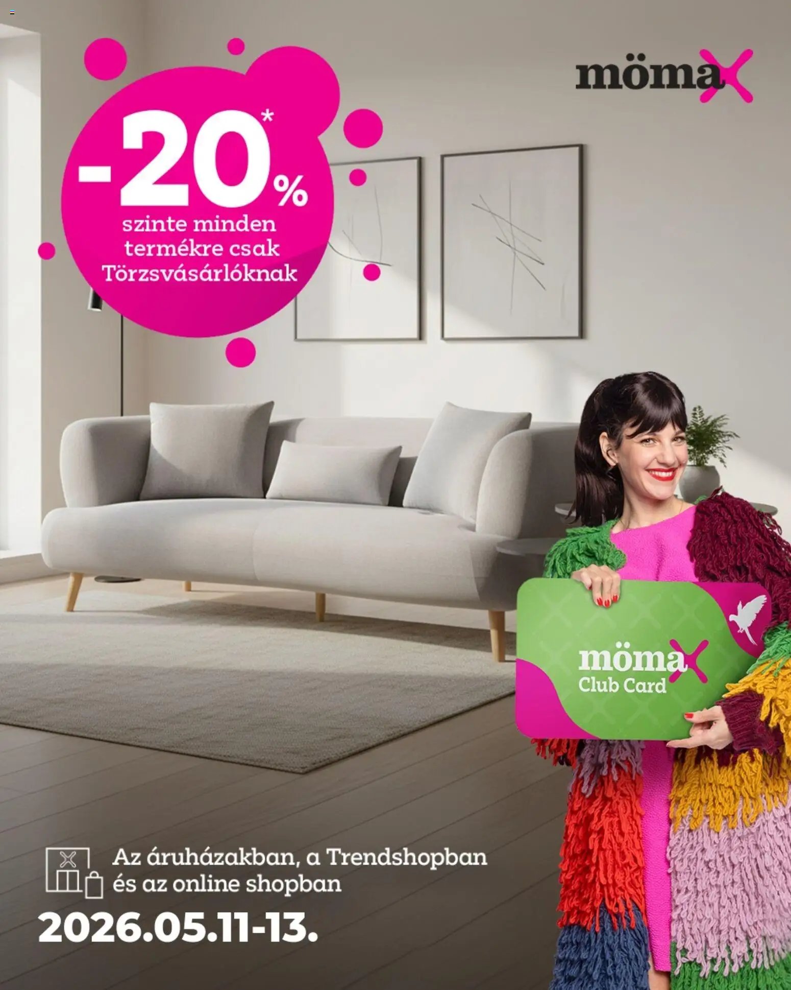 Mömax újság 2026.05.11. Mömax szórólap (2026-05-11 - 2026-05-13)