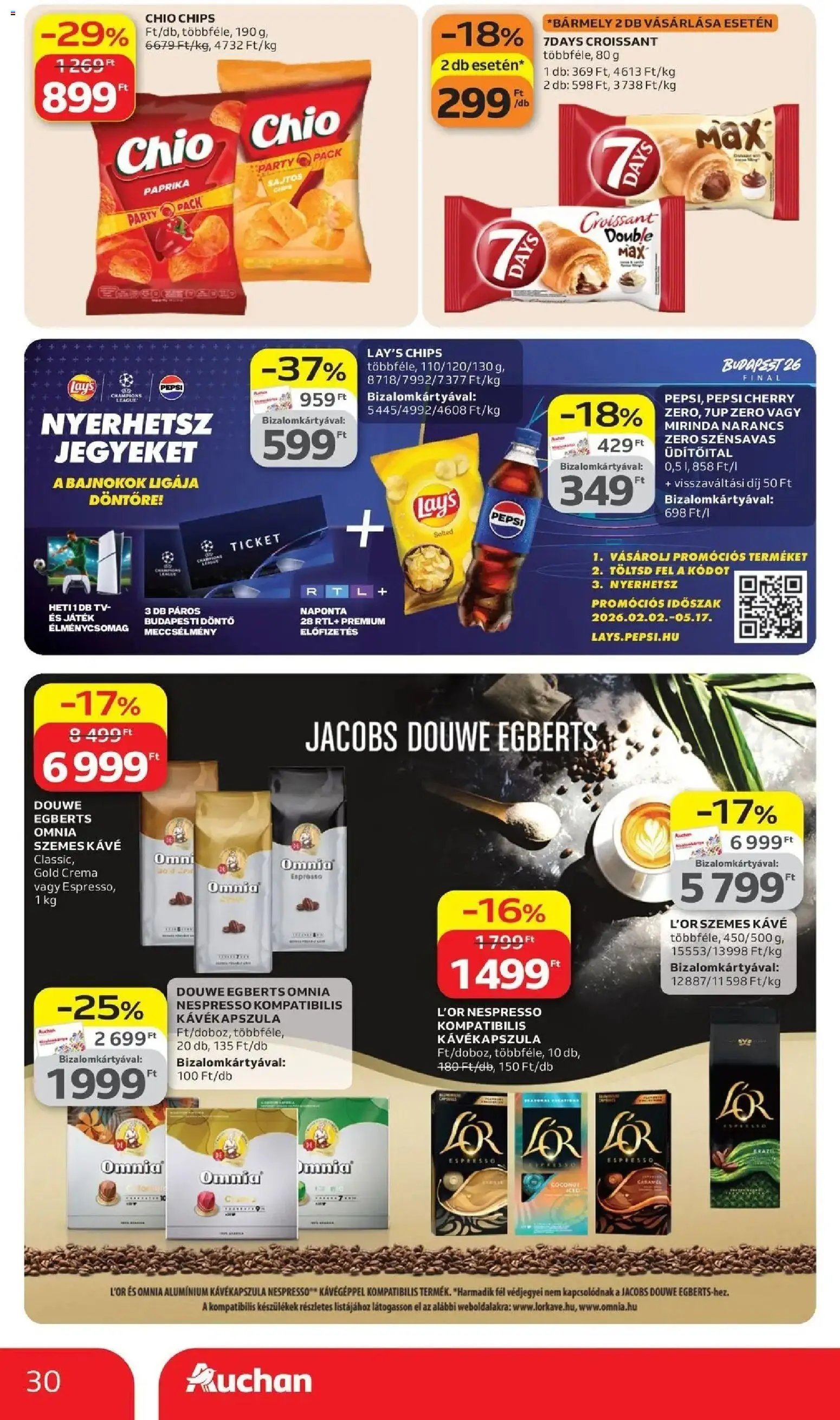 Auchan újság 2026.03.26. Auchan akciós újság Miskolc (2026-03-26 - 2026-04-08)