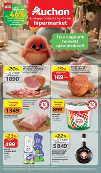 Auchan újság 2026.03.26. Auchan akciós újság Miskolc (2026-03-26 - 2026-04-08)