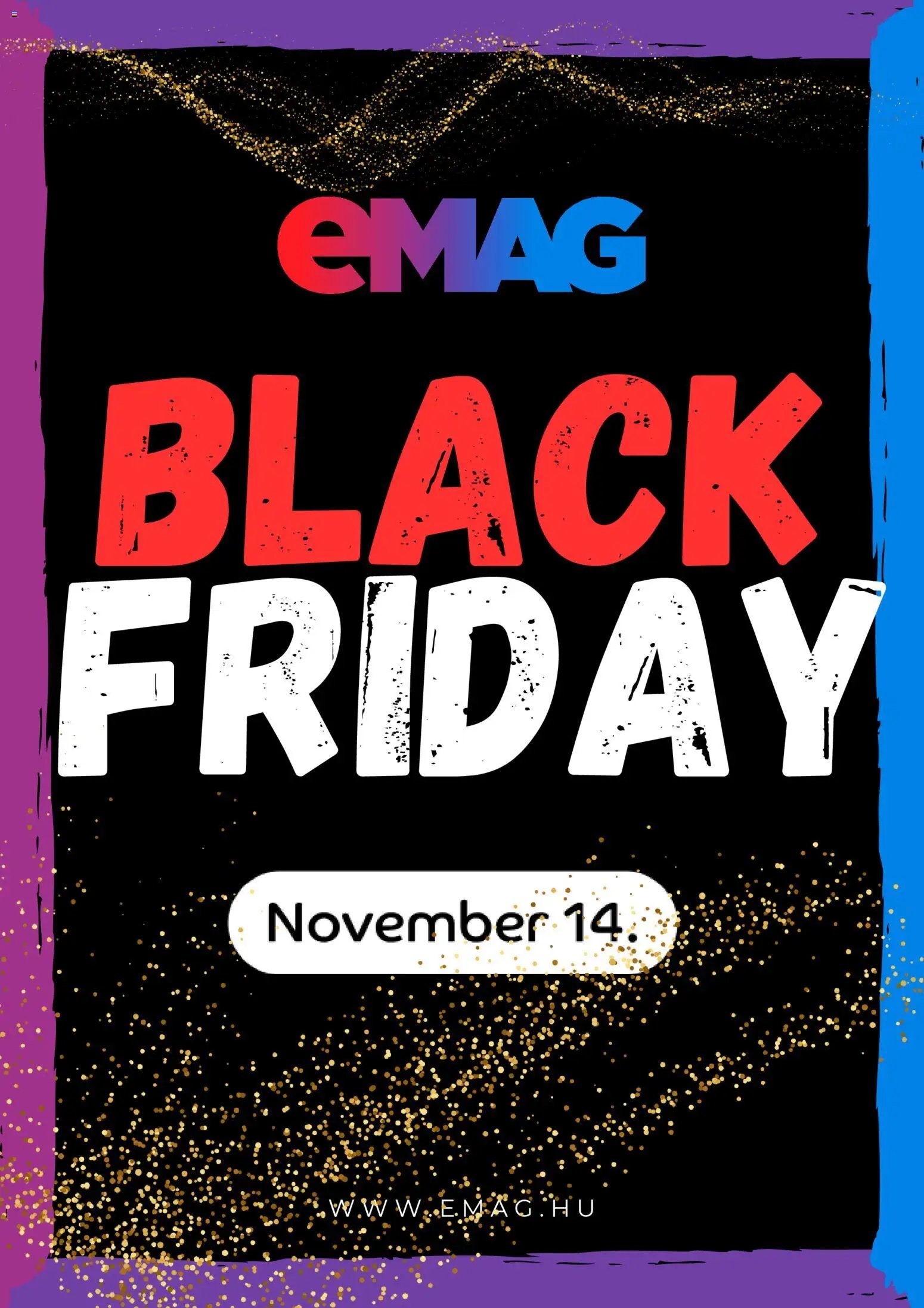 eMAG újság 2025.11.14. Black Friday (2025-11-14 - 2025-11-14)