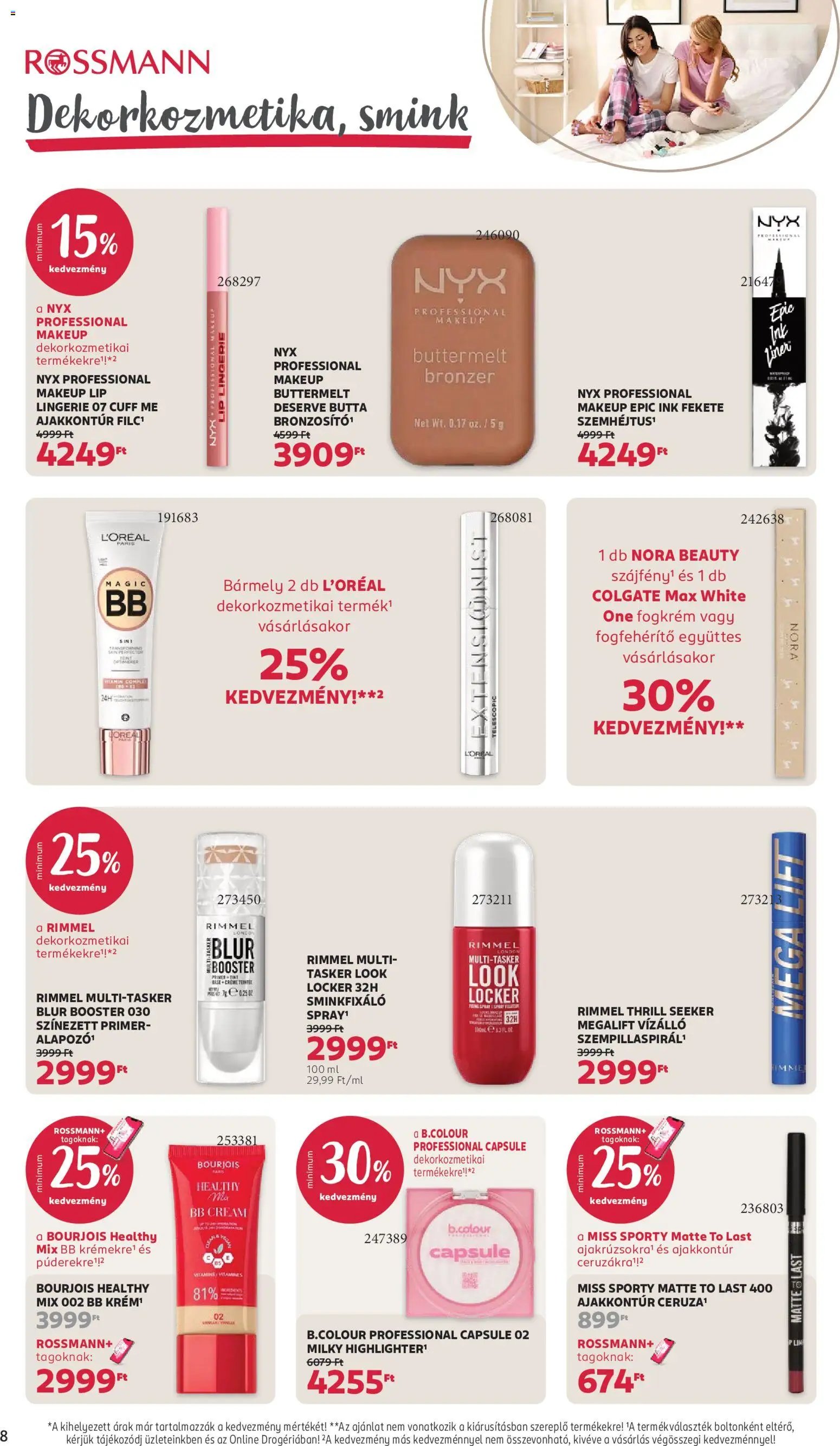 Rossmann újság 2026.09.21. Rossmann akciós újság