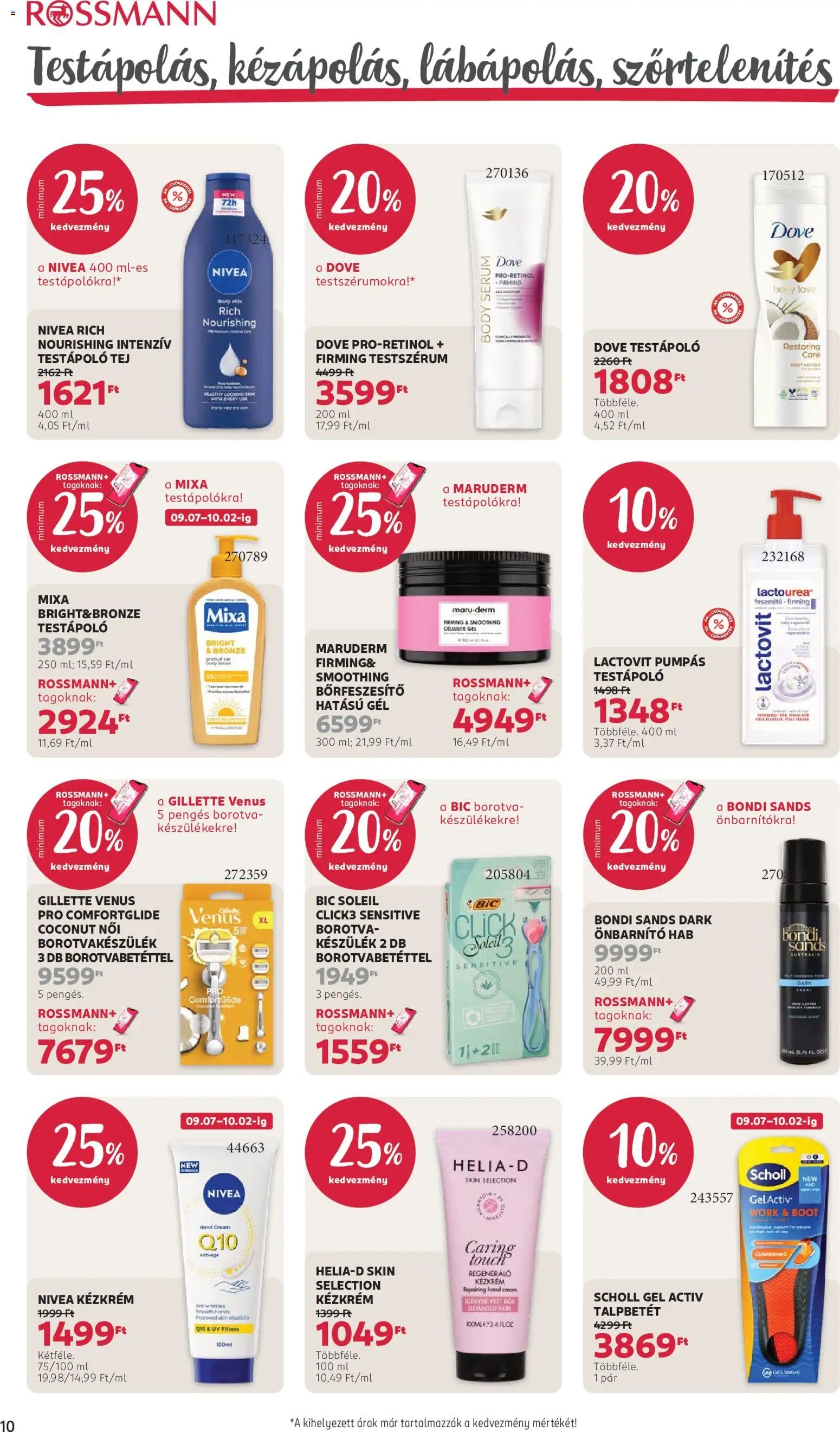 Rossmann újság 2026.09.21. Rossmann akciós újság