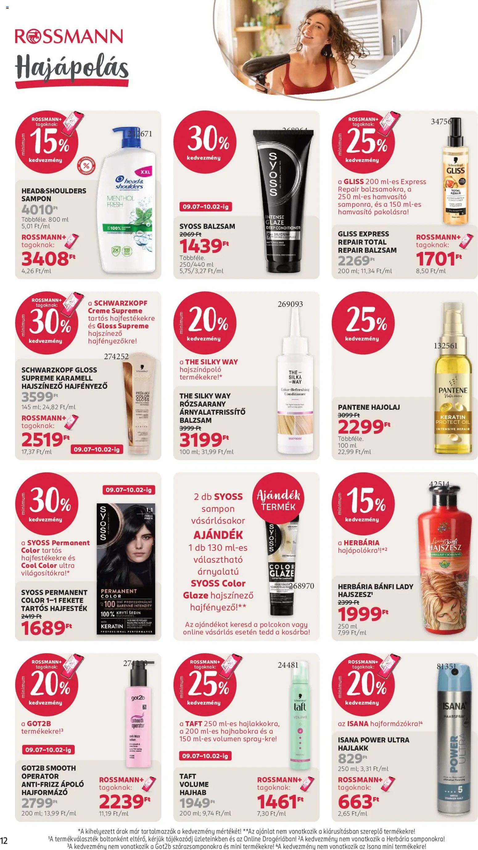 Rossmann újság 2026.09.21. Rossmann akciós újság