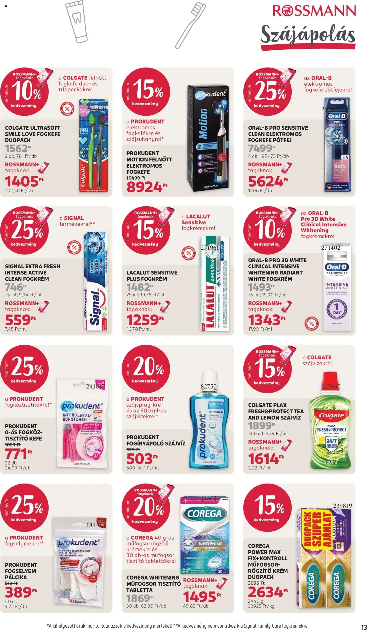 Rossmann újság 2026.09.21. Rossmann akciós újság