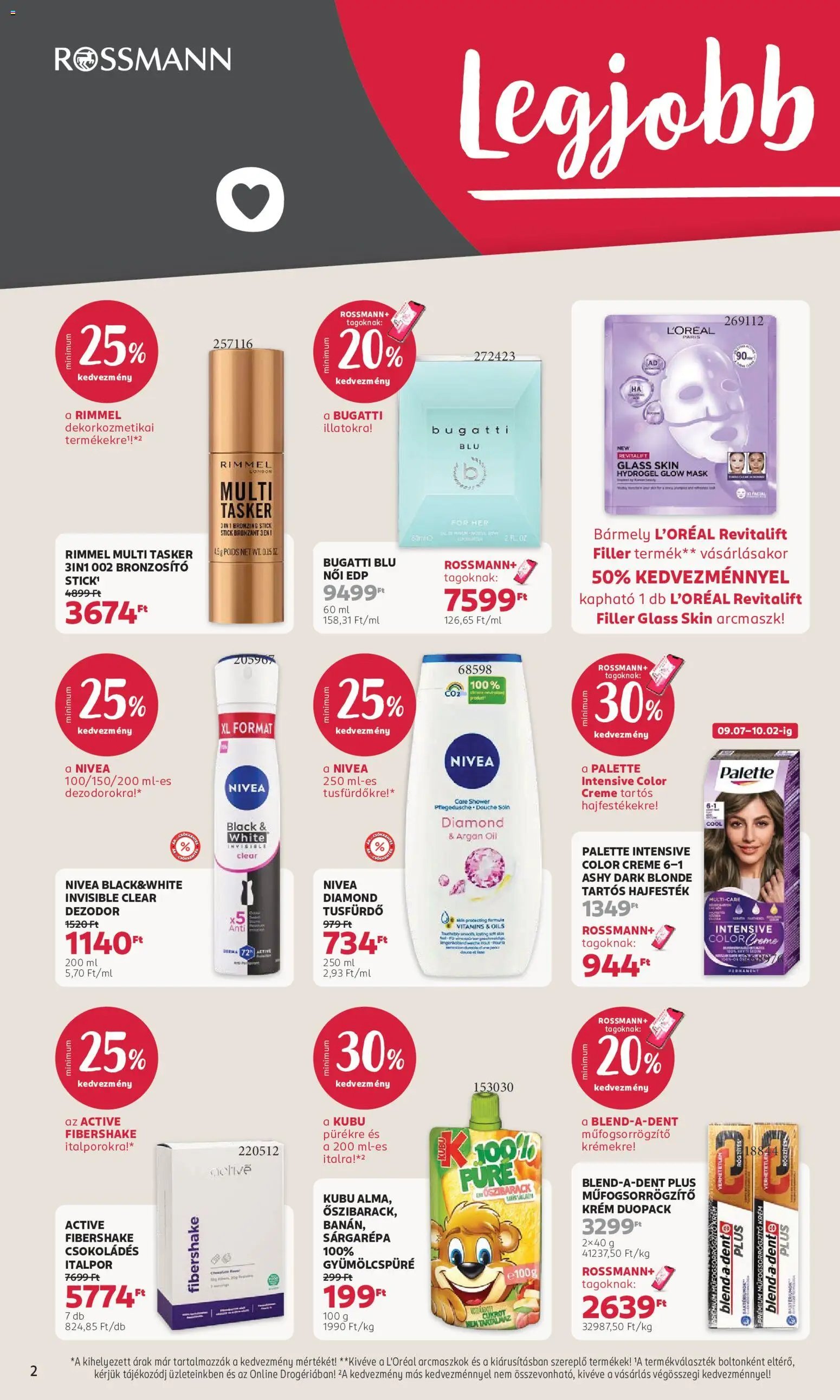 Rossmann újság 2026.09.21. Rossmann akciós újság