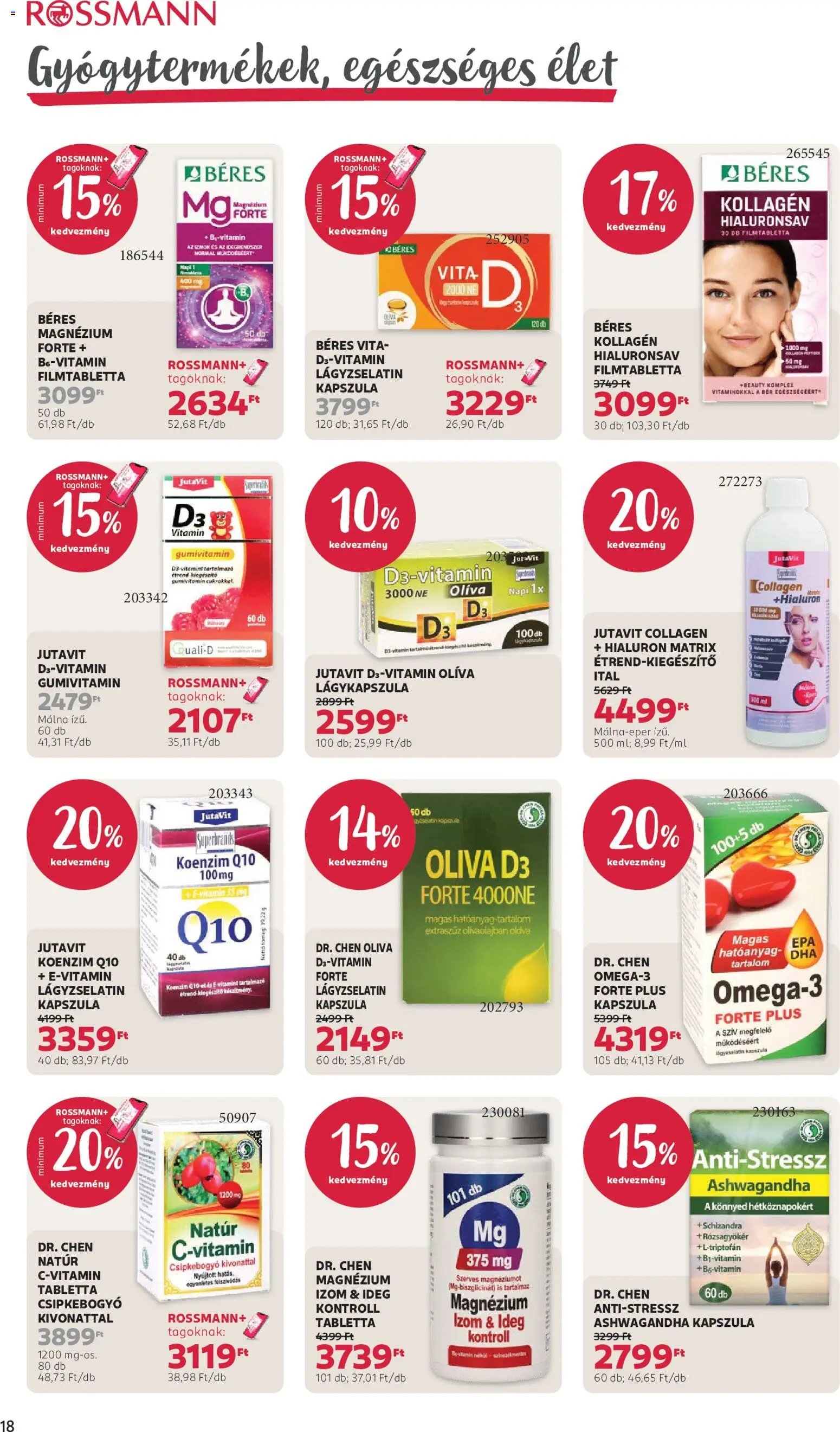 Rossmann újság 2026.09.21. Rossmann akciós újság
