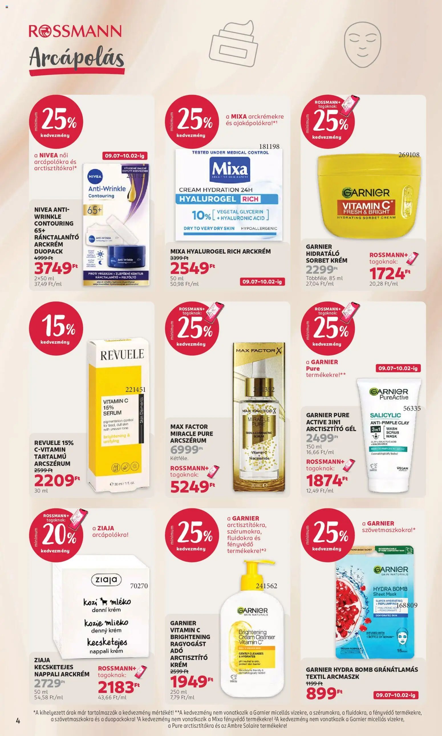 Rossmann újság 2026.09.21. Rossmann akciós újság