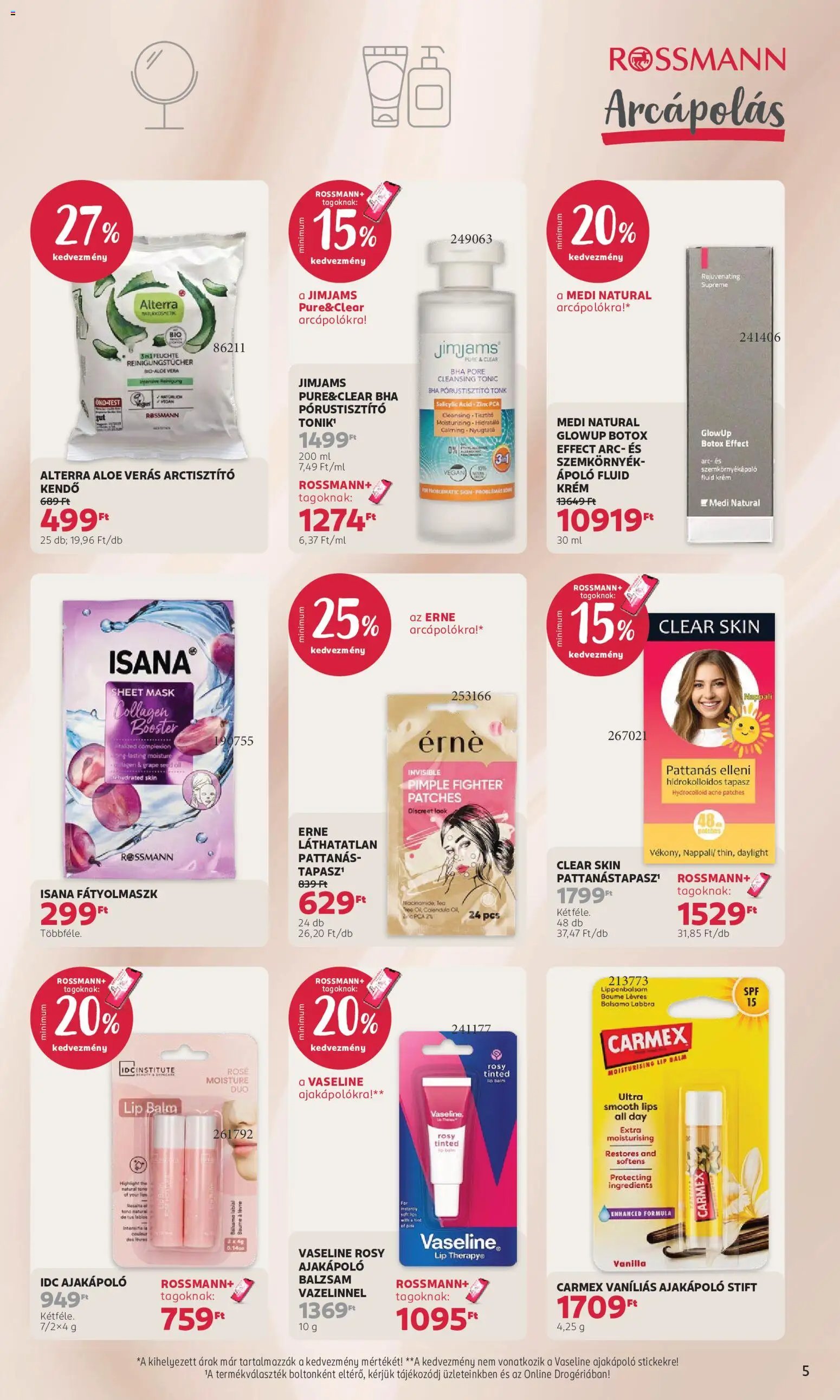 Rossmann újság 2026.09.21. Rossmann akciós újság