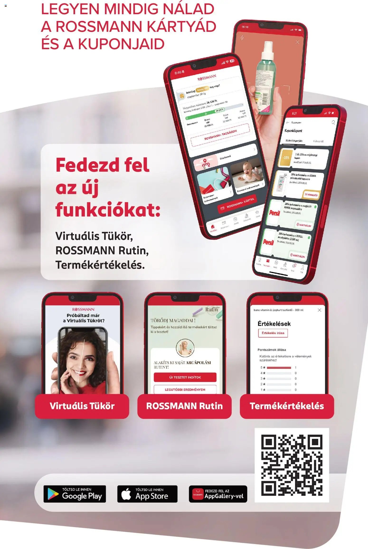 Rossmann újság 2026.09.21. Rossmann akciós újság